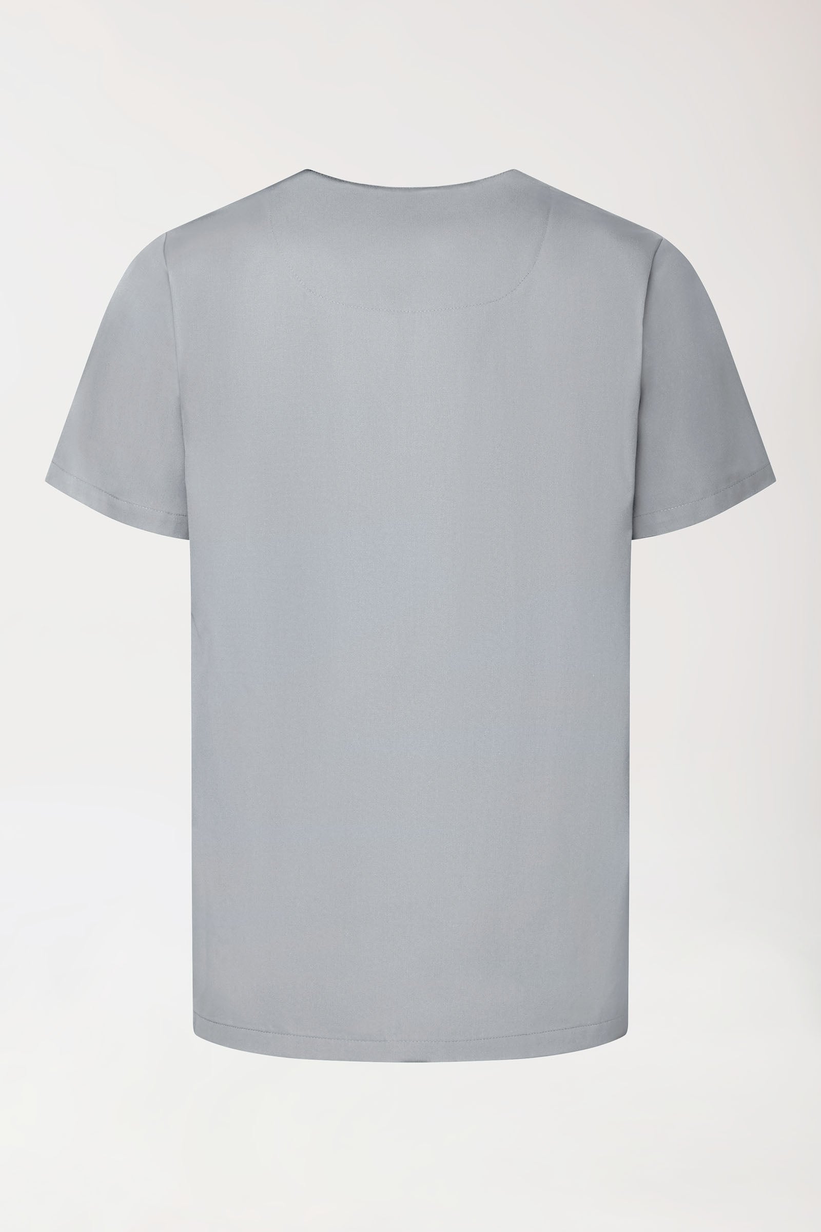 GREEN Stretch Schlupfkasack Unisex - V-Ausschnitt perlgrau, Vue de dos