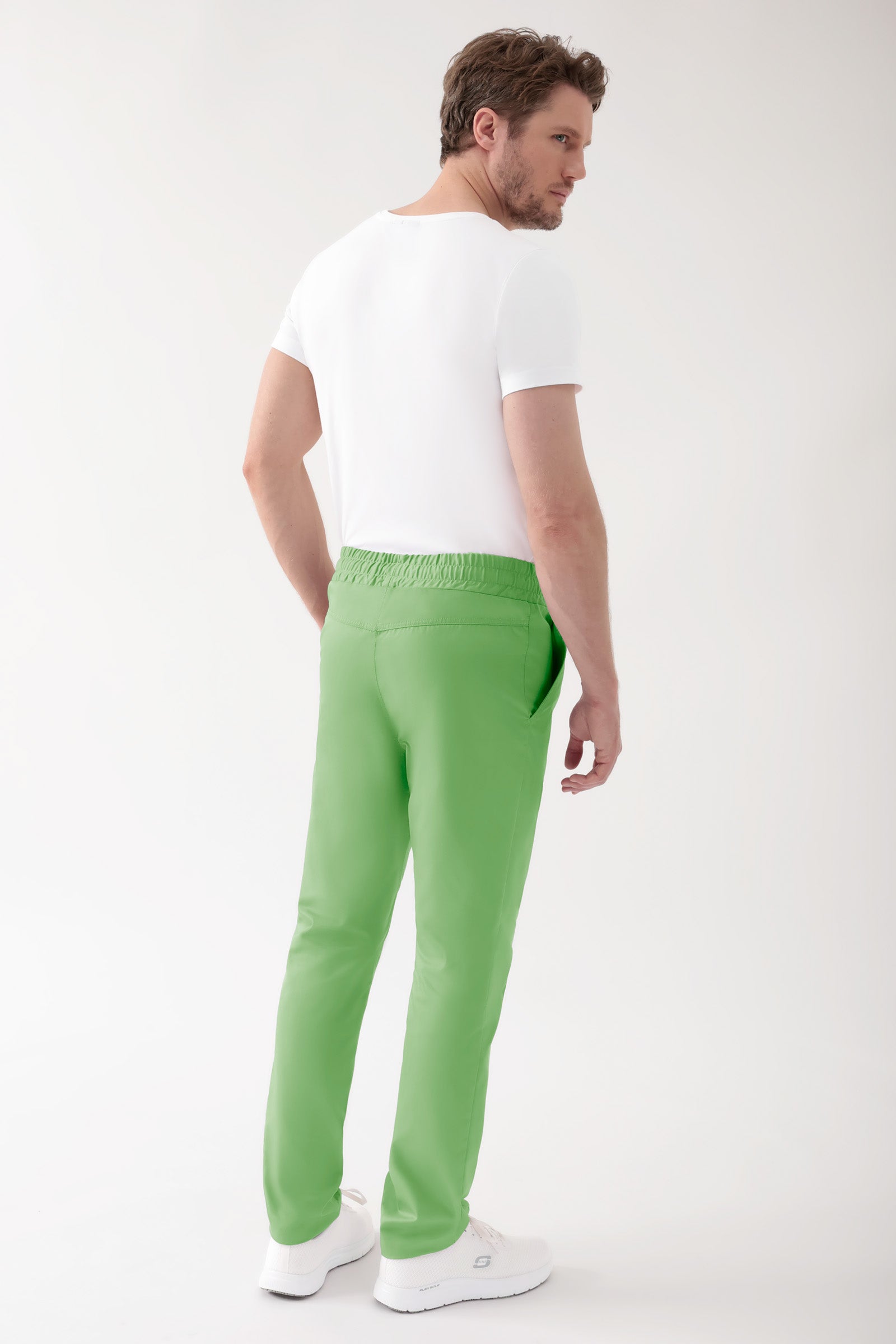 CORE Hose Unisex - hoher Bund apfelgrün, Vue de dos
