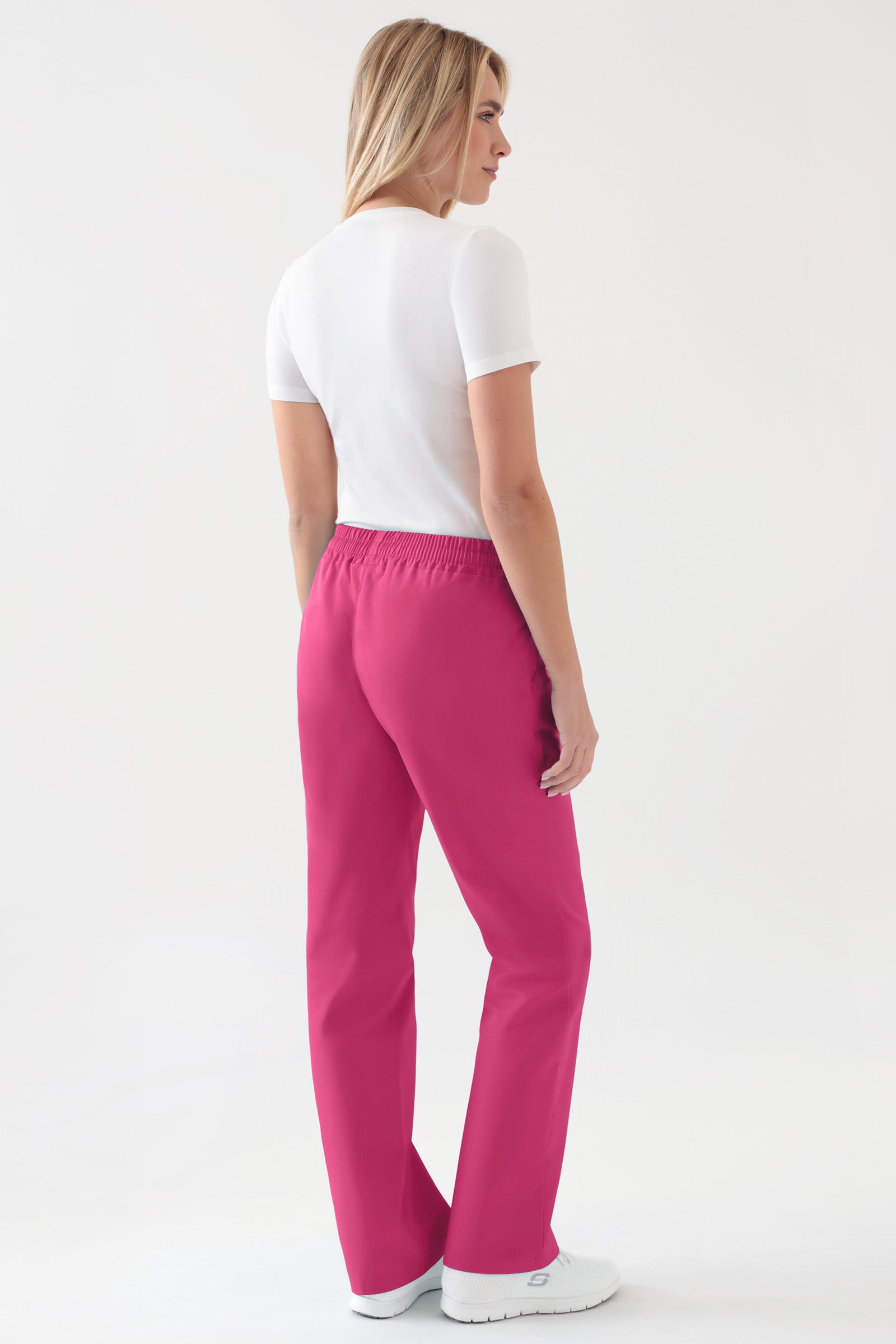 JUST STRONG Hose Damen - Gummibund pink, Vue de dos