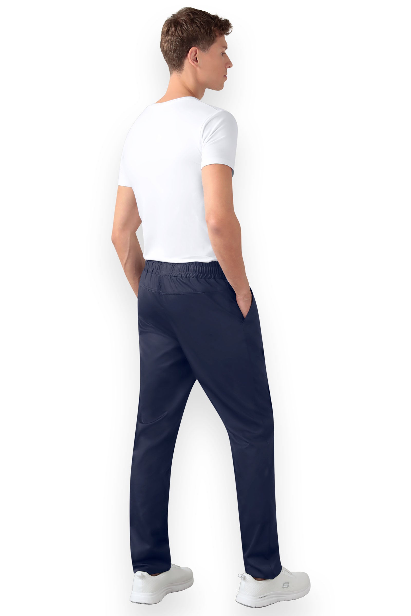 Hose Unisex - hoher Bund tinte, Vue de dos