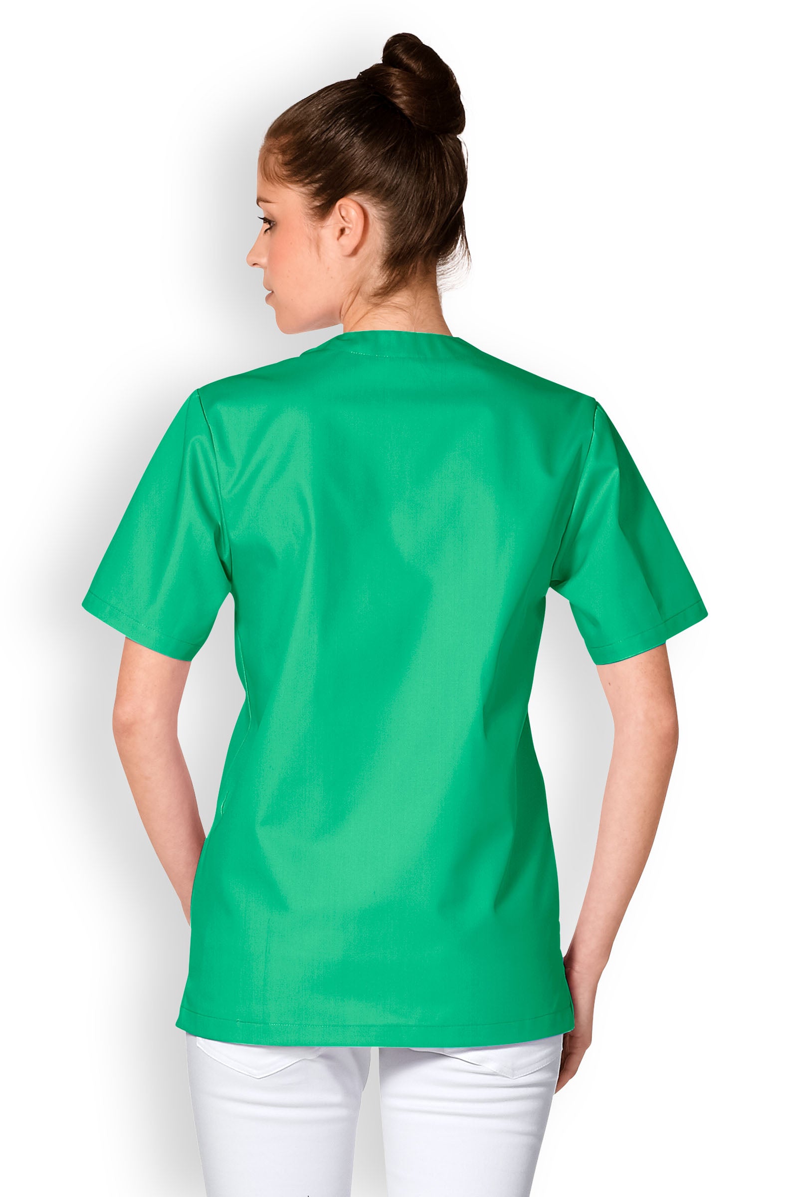 Schlupfkasack Irischgrün Unisex, Rückansicht