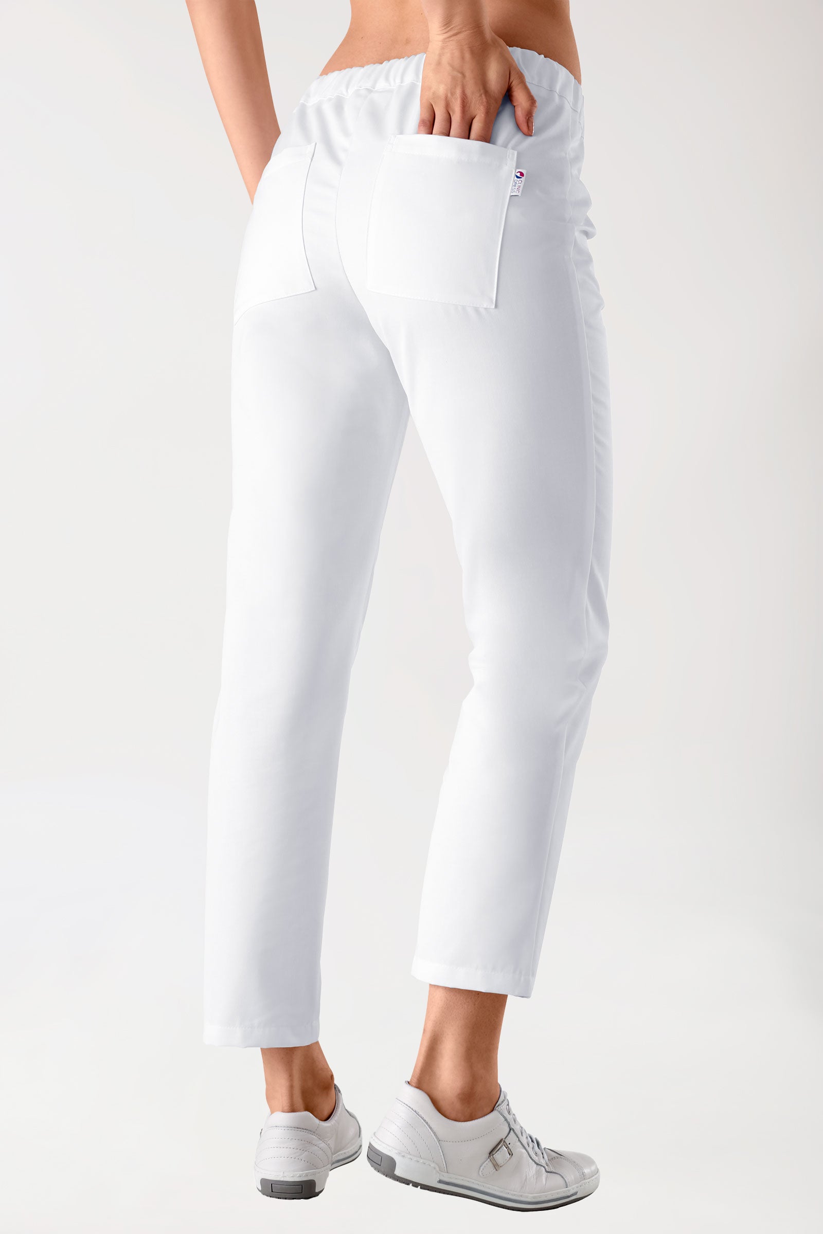 JUST STRONG Hose Damen - Schlupfhose weiss