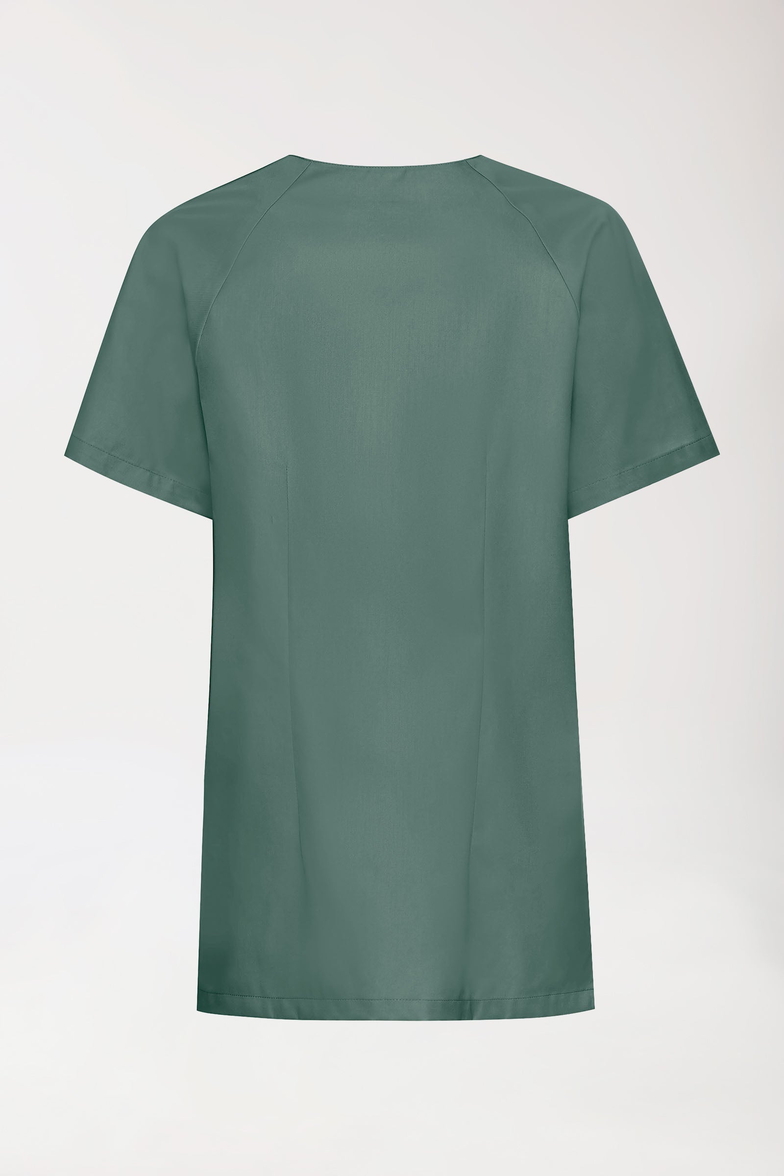 CORE Kasack Damen - durchgeknöpft dunkelgrün, Vue de dos