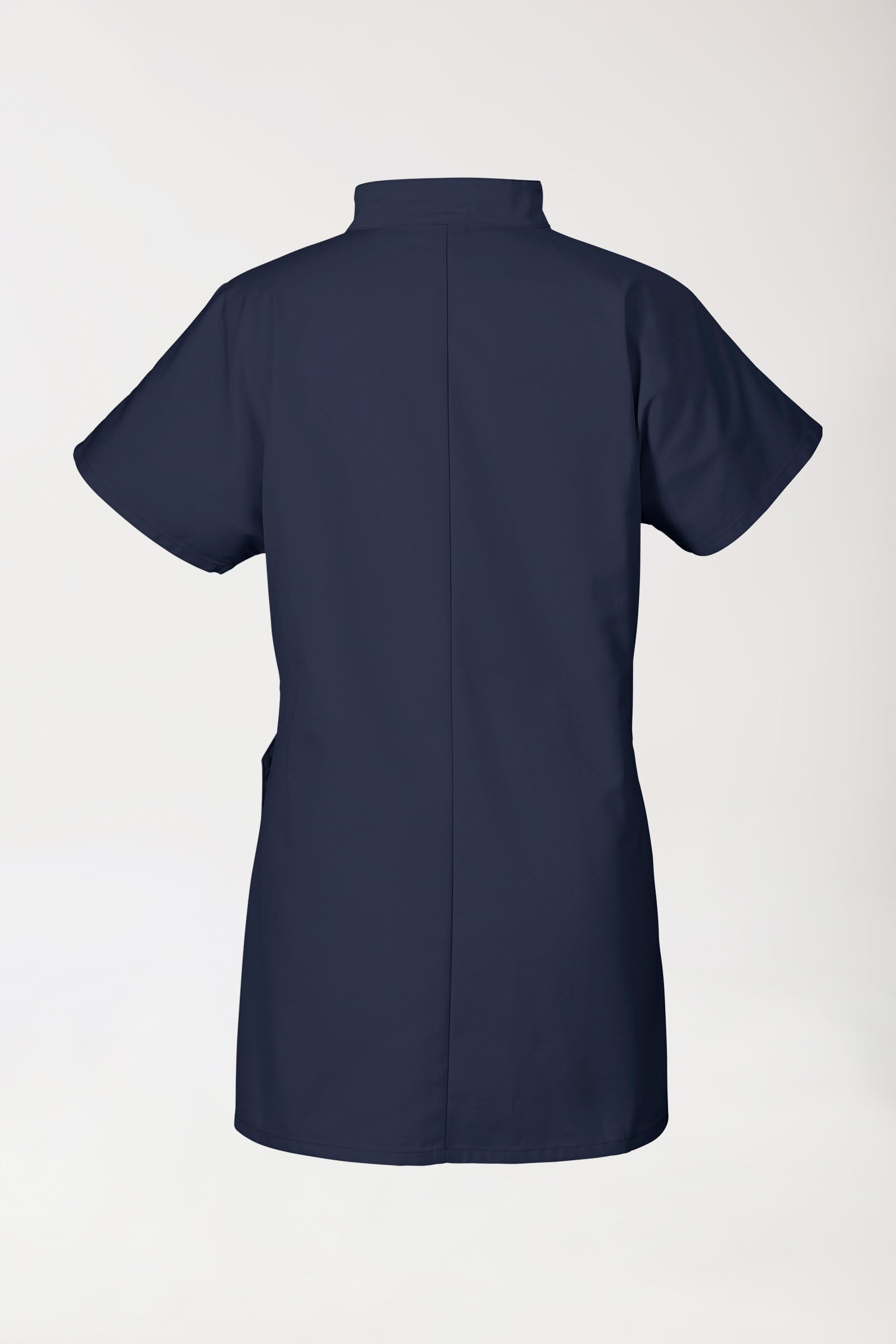 JUST STRONG Kasack Damen - Druckknopfleiste navy, Rückansicht