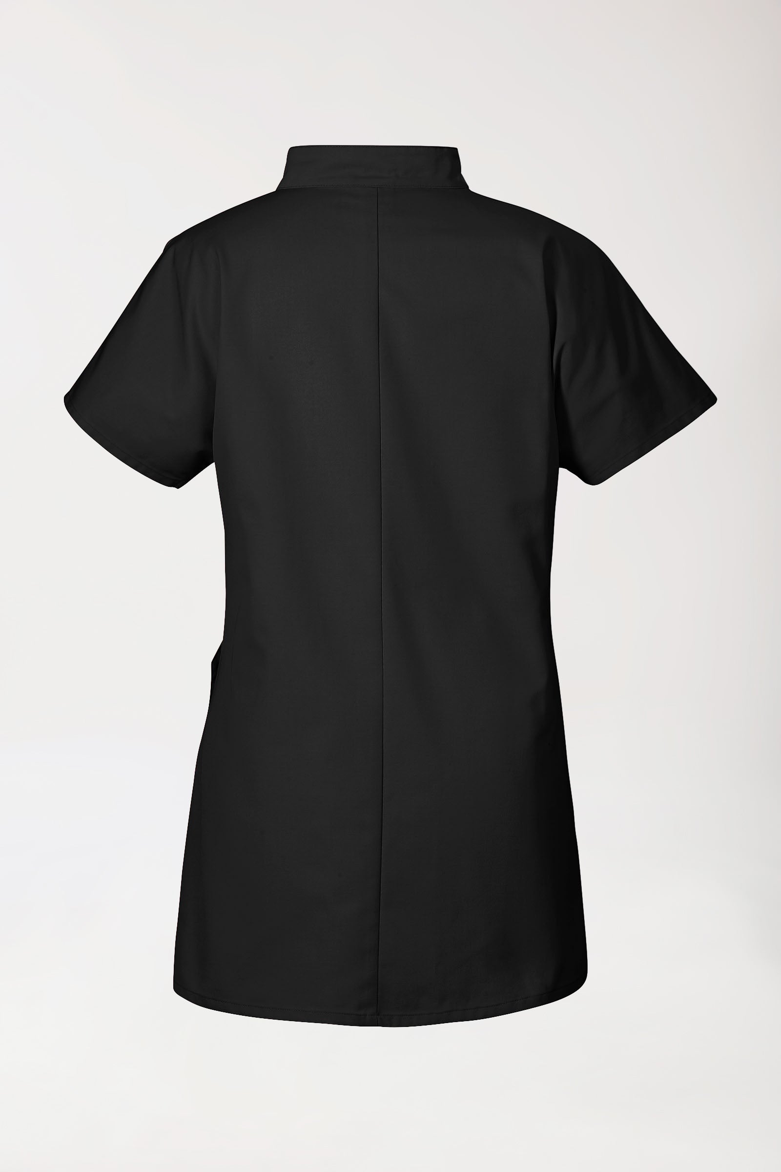 JUST STRONG Kasack Damen - Druckknopfleiste schwarz, Vue de dos