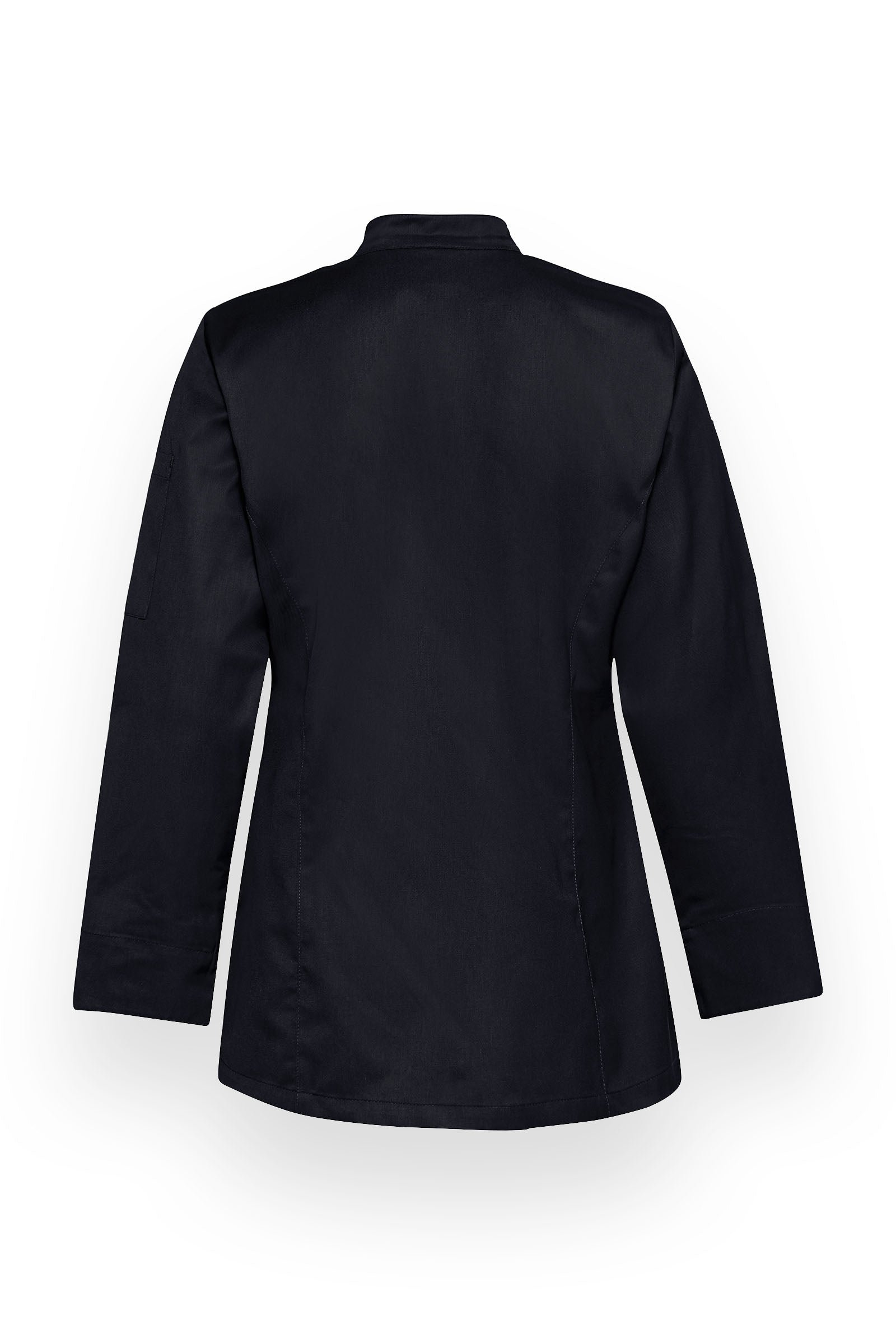 Gastro Kochjacke Damen - 1/1 Arm schwarz