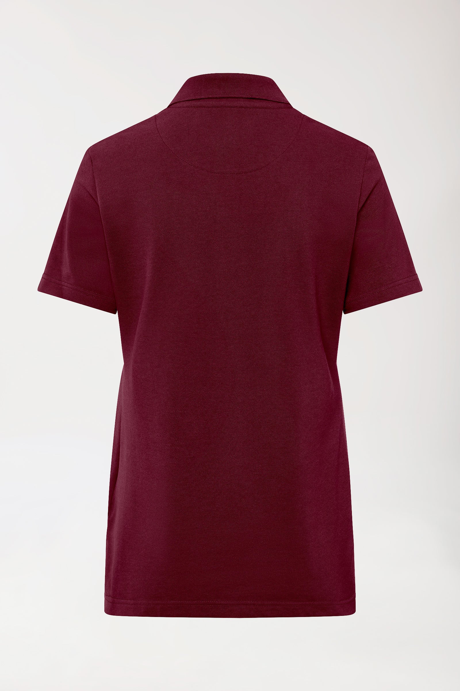 CORE Shirt Damen - Polokragen bordeaux