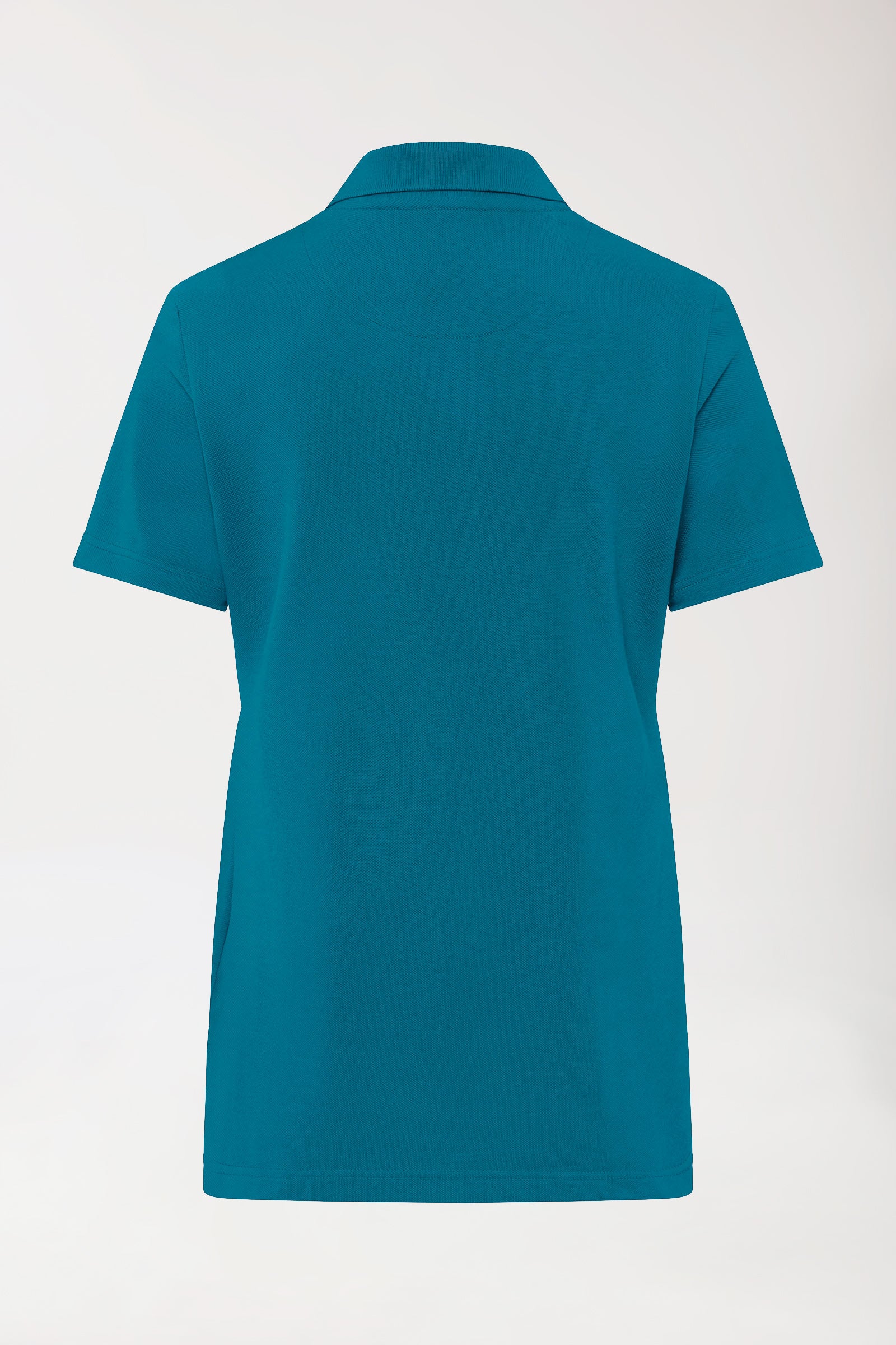 CORE Shirt Damen - Polokragen petrol, Vue de dos