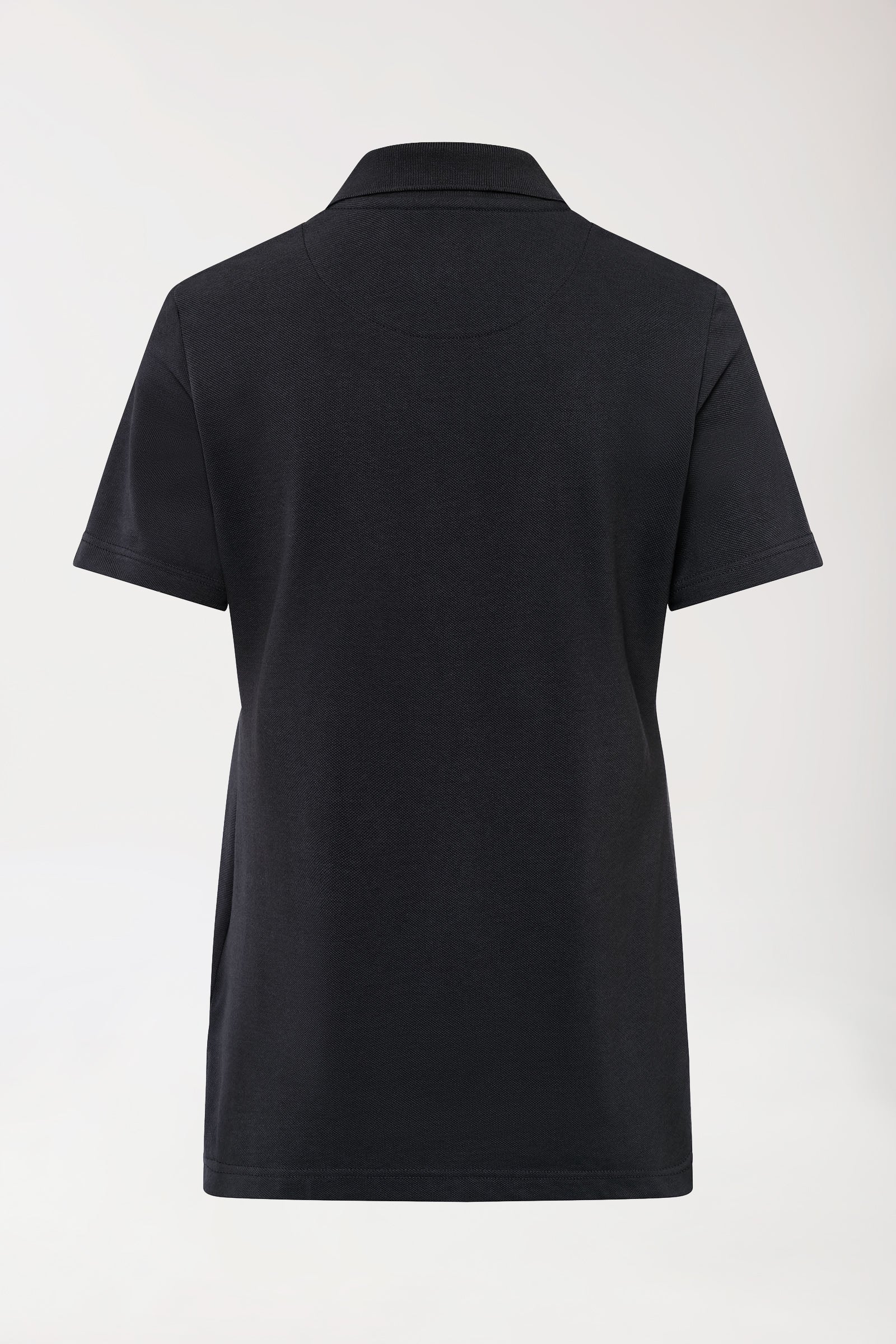 CORE Shirt Damen - Polokragen schwarz, Vue de dos