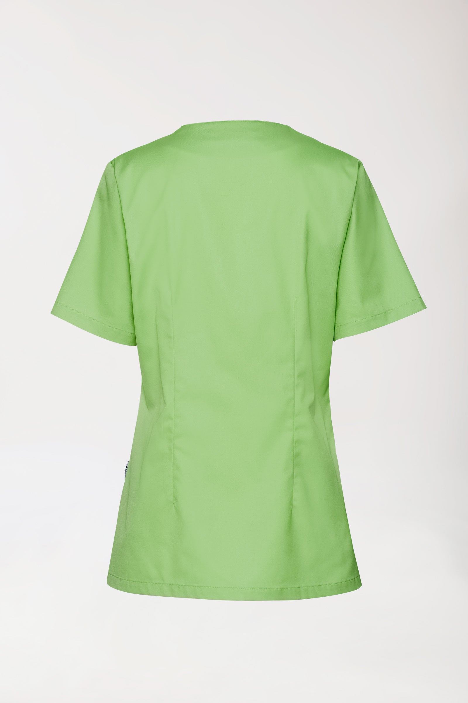 CORE Schlupfkasack Damen - Herzausschnitt apfelgrün, Vue de dos