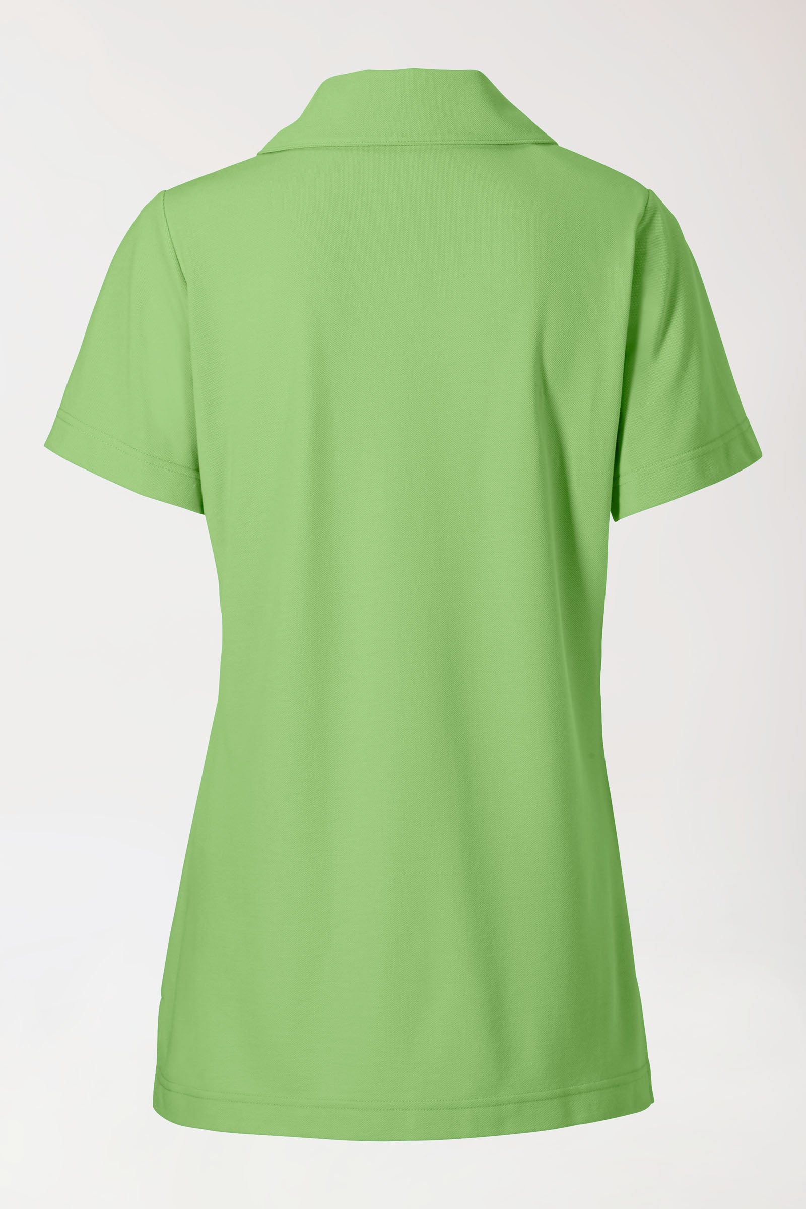 COMFY FLEX Stretch Schlupfkasack Damen - Schalkragen apfelgrün, Vue de dos