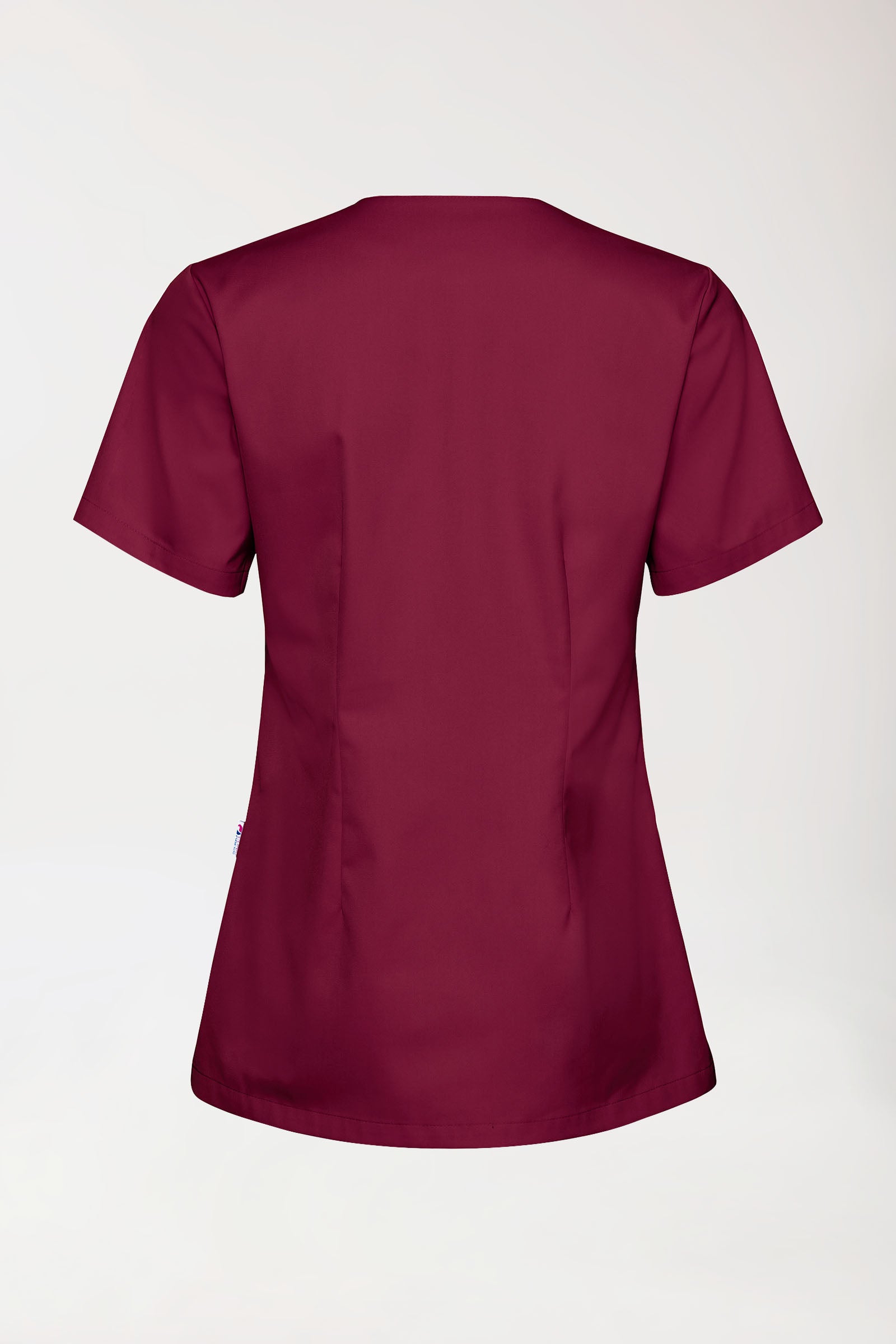 CORE Schlupfkasack Damen bordeaux/grau, Rückansicht