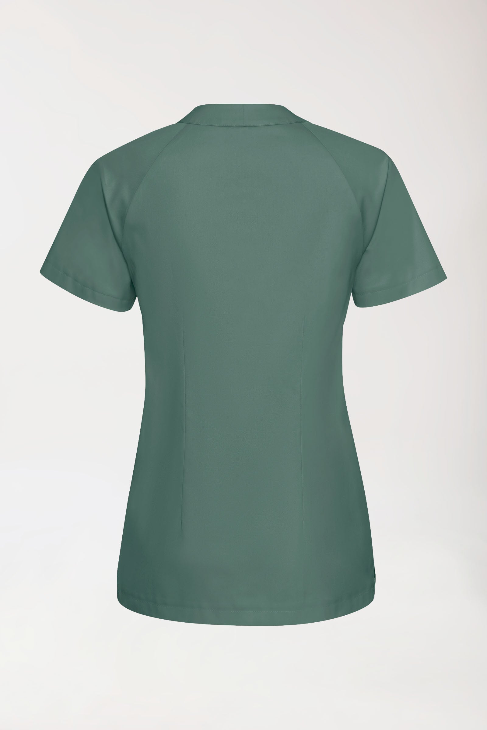 CORE Schlupfkasack Damen - V-Ausschnitt dunkelgrün, Vue de dos