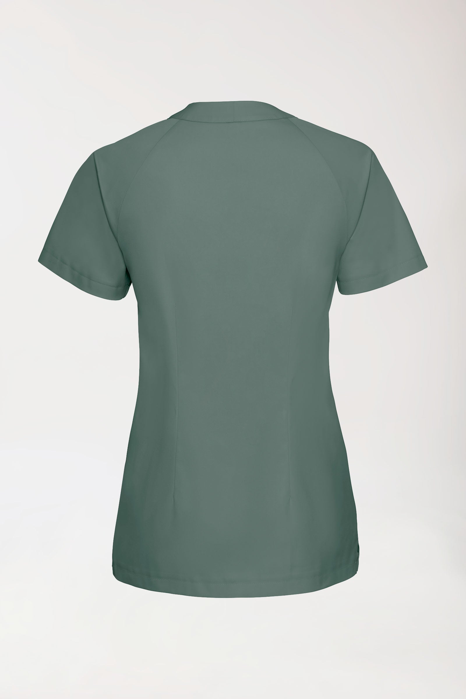 DER Kasack-Kasack Damen - V-Ausschnitt dunkelgrün, Vue de dos