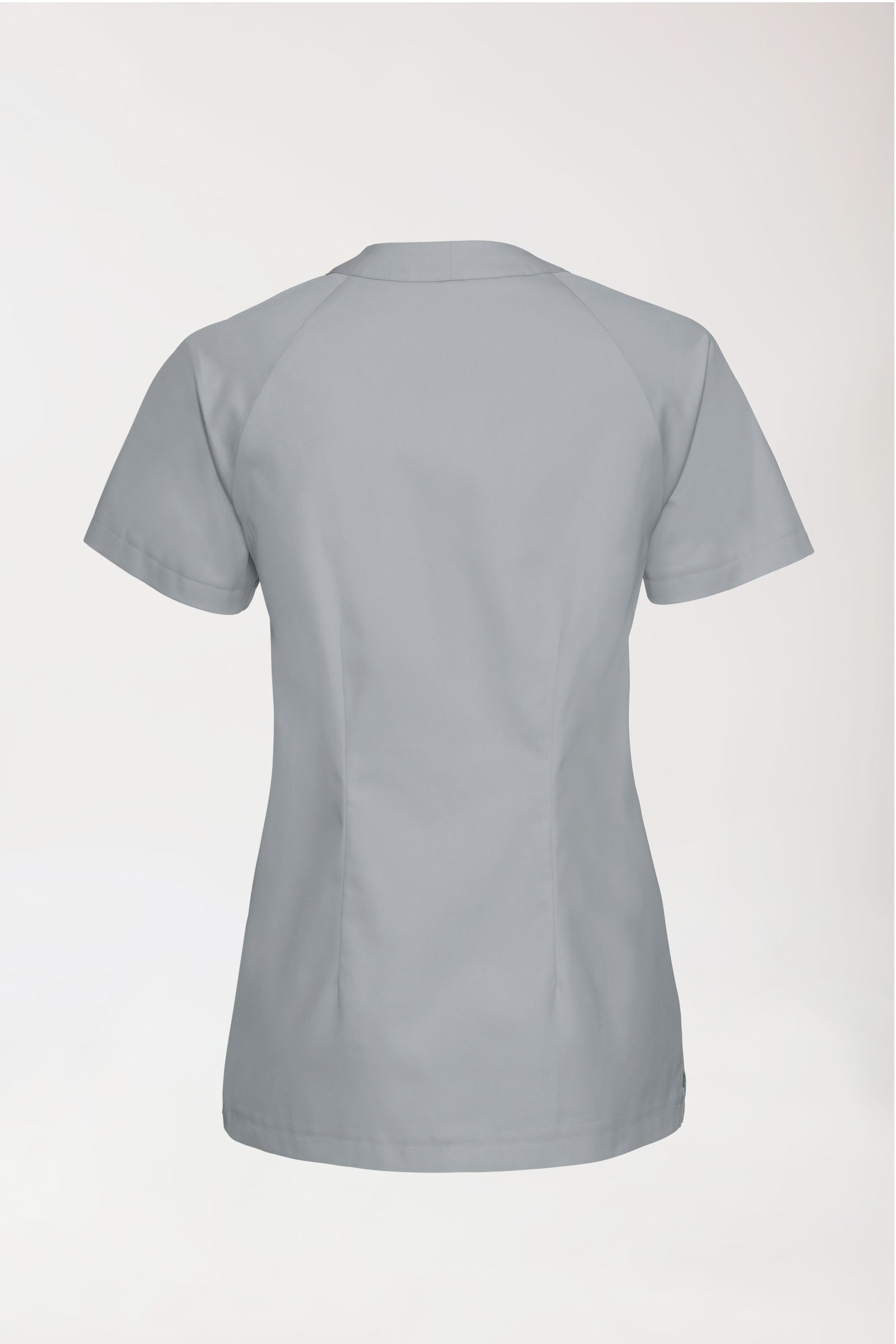 CORE Schlupfkasack Damen - V-Ausschnitt grau, Rückansicht