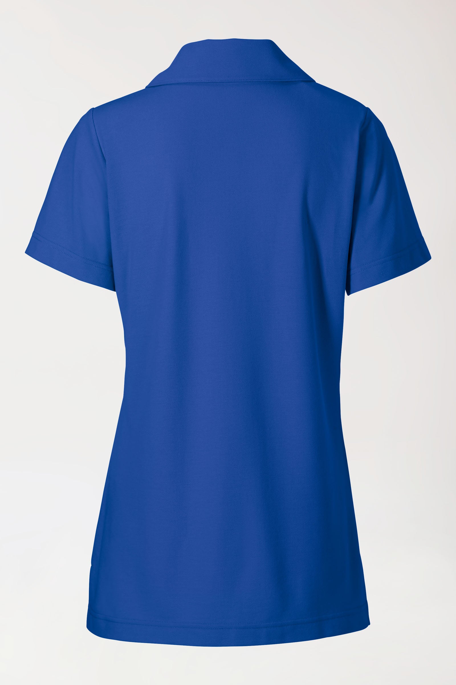 COMFY FLEX Stretch Schlupfkasack Damen - Schalkragen königsblau, Vue de dos