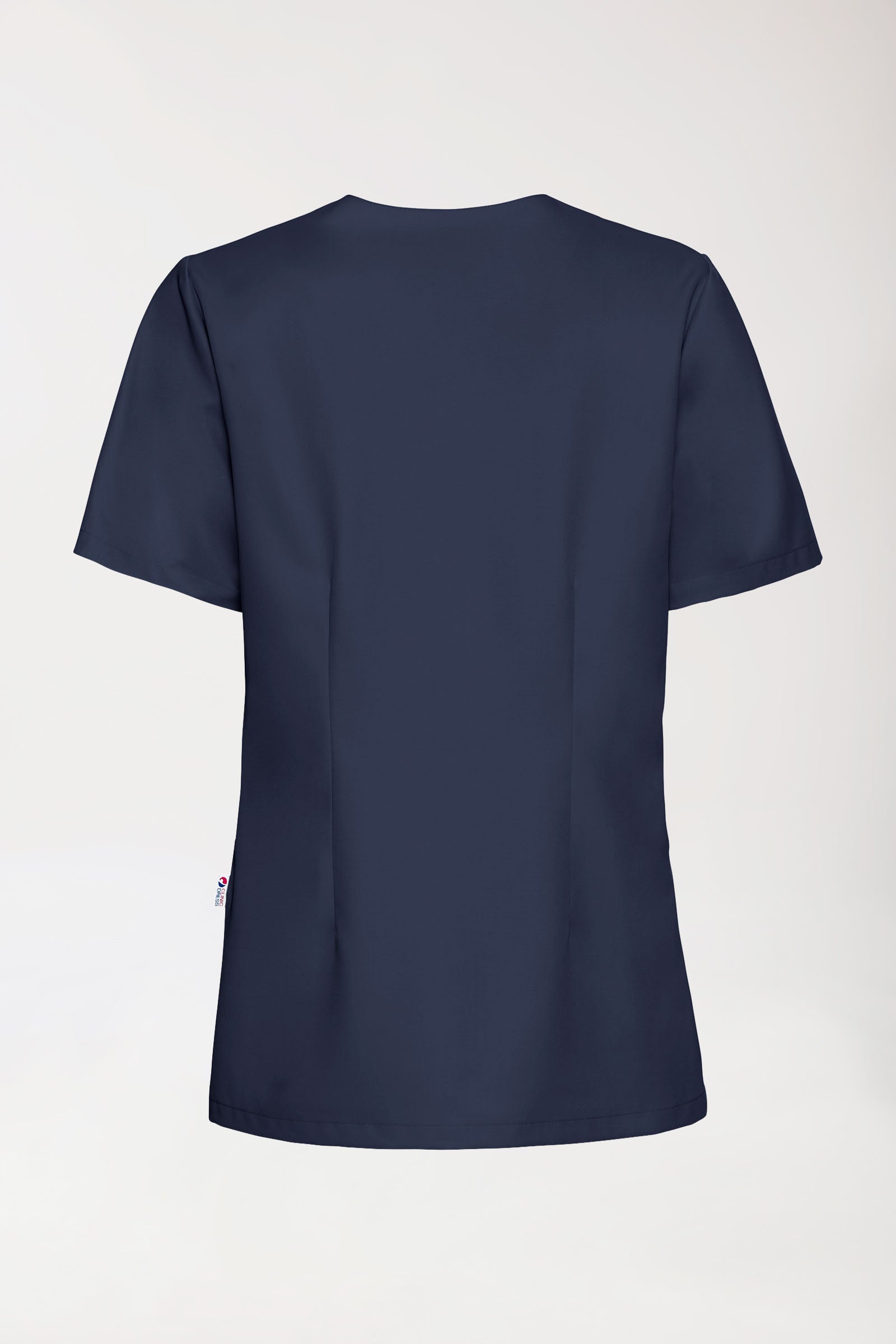 GREEN Schlupfkasack Damen - V-Ausschnitt navy, Rückansicht
