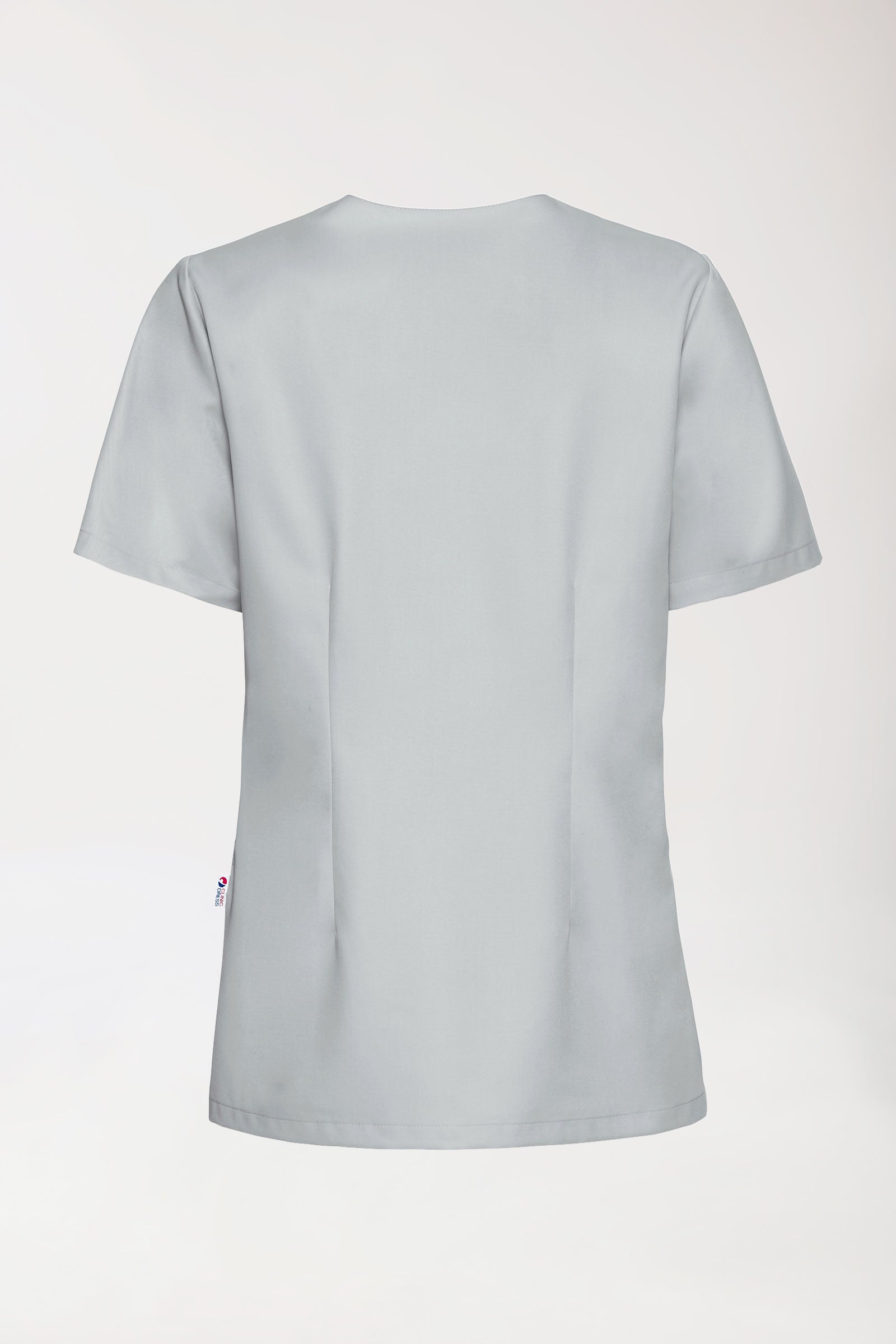 GREEN Schlupfkasack Damen - V-Ausschnitt perlgrau, Vue de dos