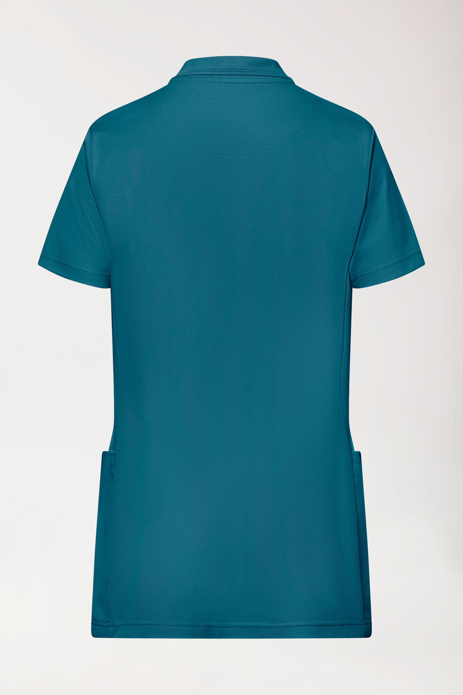 COMFY FLEX Stretch Schlupfkasack Damen - Polokragen petrol