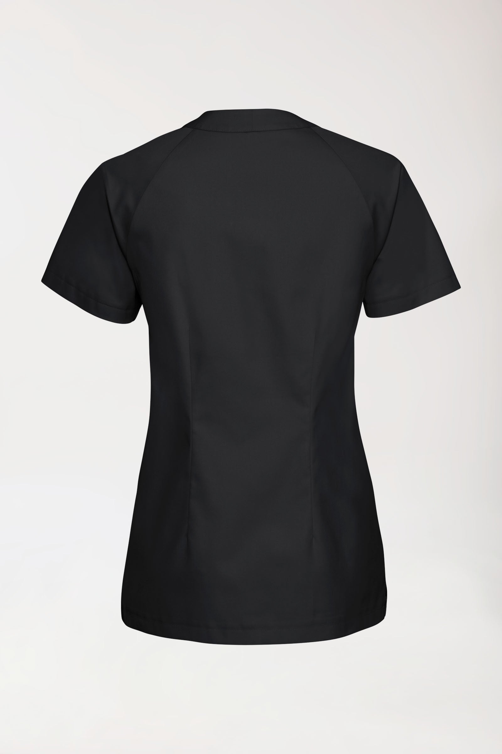 CORE Schlupfkasack Damen - V-Ausschnitt schwarz, Rückansicht