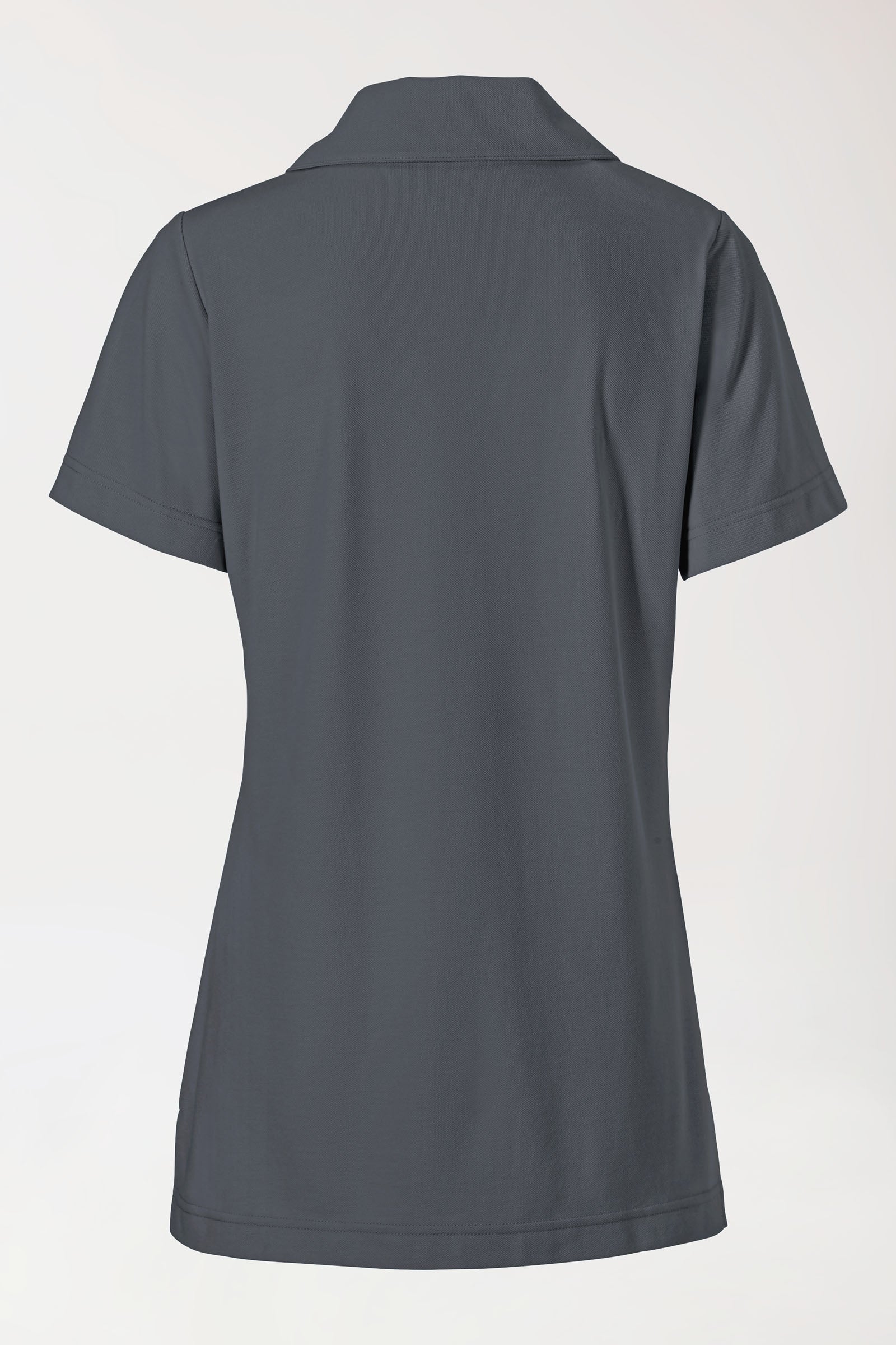 COMFY FLEX Stretch Schlupfkasack Damen - Schalkragen steingrau, Vue de dos