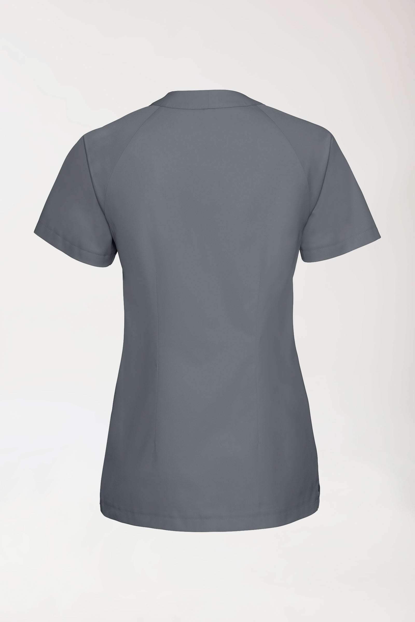 DER Kasack-Kasack Damen - V-Ausschnitt steingrau, Vue de dos