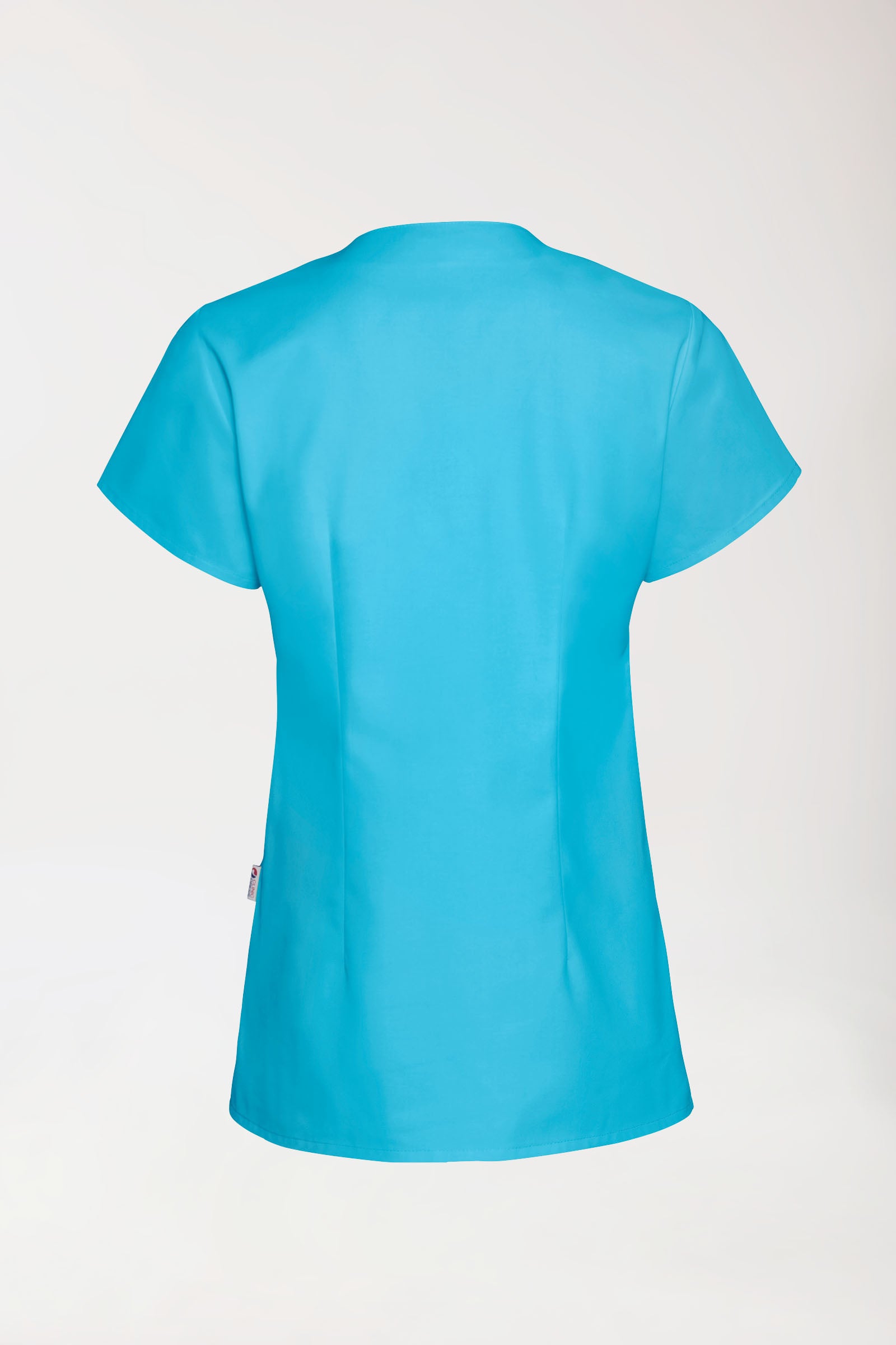 JUST STRONG Schlupfkasack Damen - eckiger Ausschnitt türkis