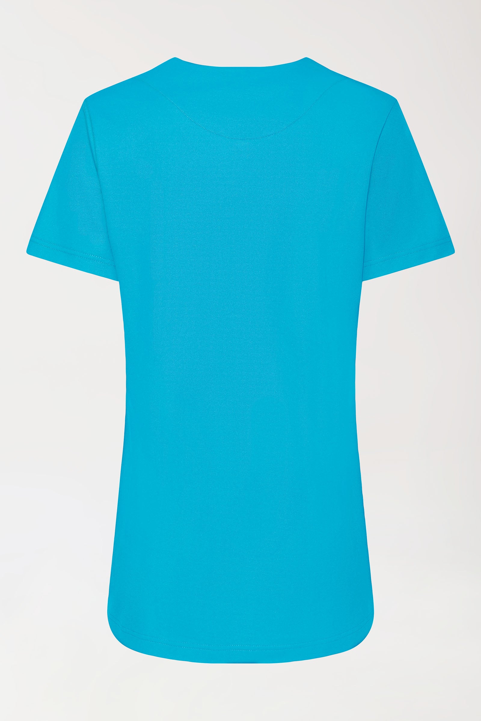 COMFY FLEX Stretch Schlupfkasack Damen - Herzausschnitt türkis