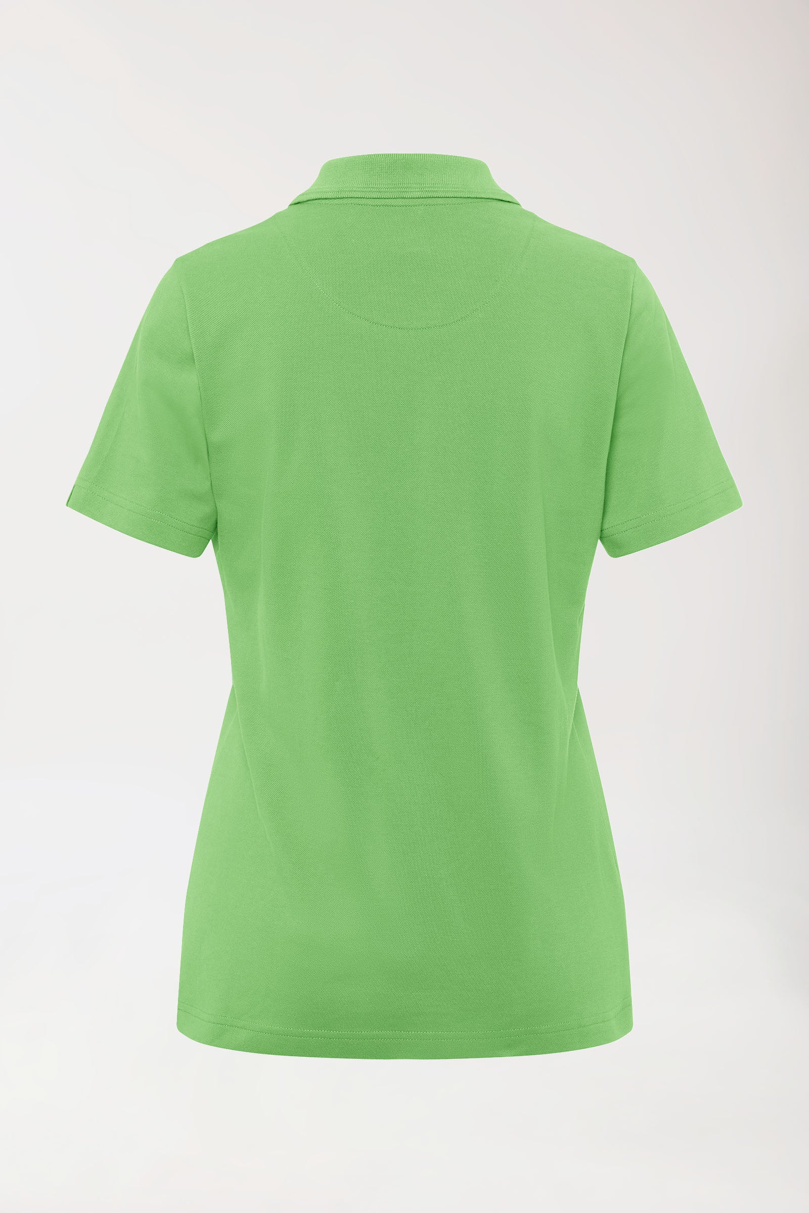 COMFY FLEX Stretch Shirt Damen - Polokragen apfelgrün, Vue de dos