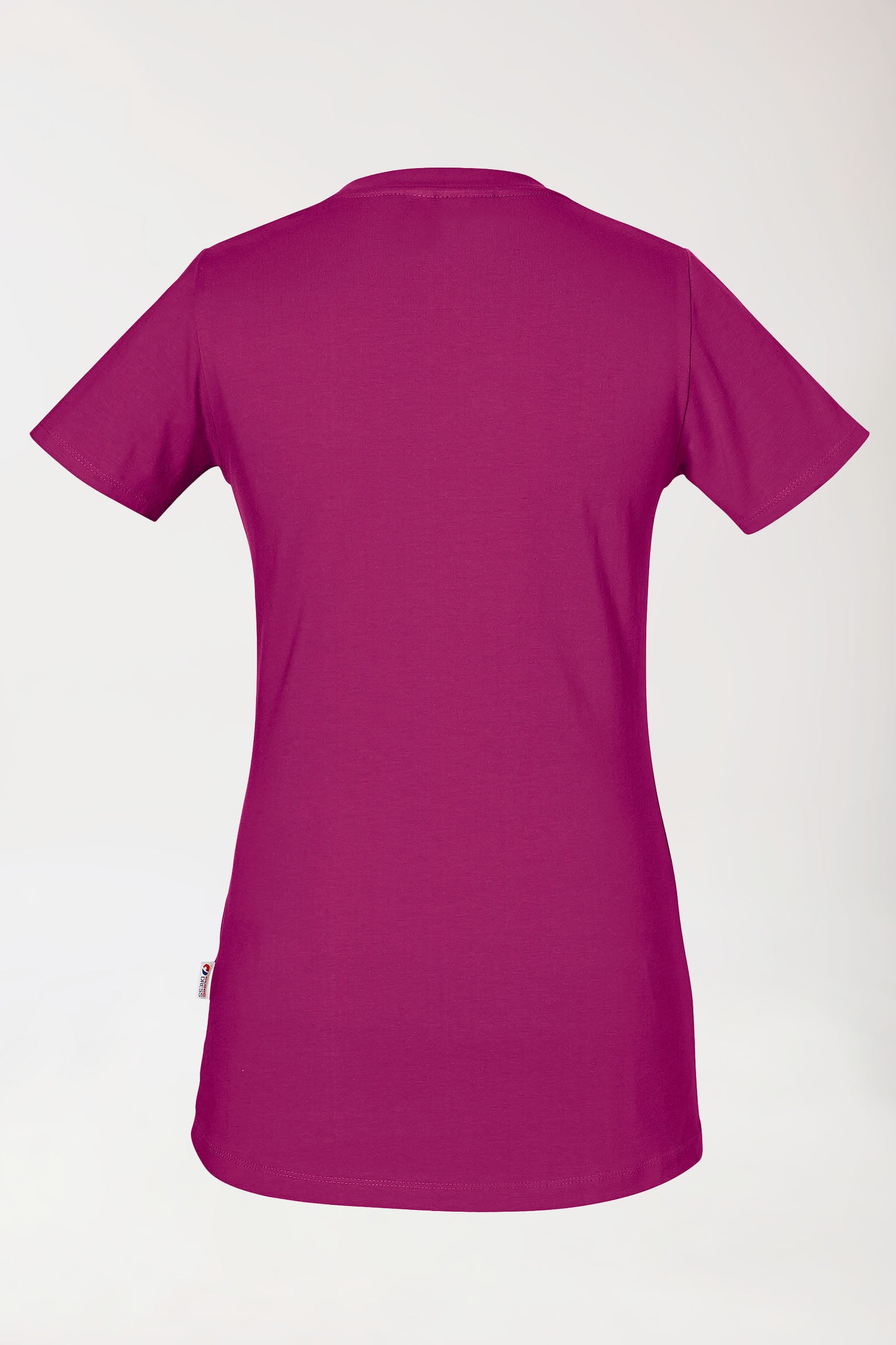 CORE Shirt Damen - Rundhals berry, Rückansicht