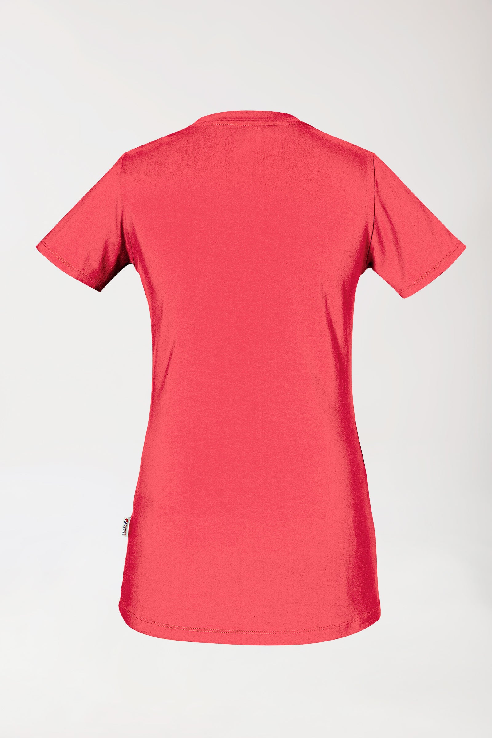 CORE Shirt Damen - Rundhals lipstick, Vue de dos