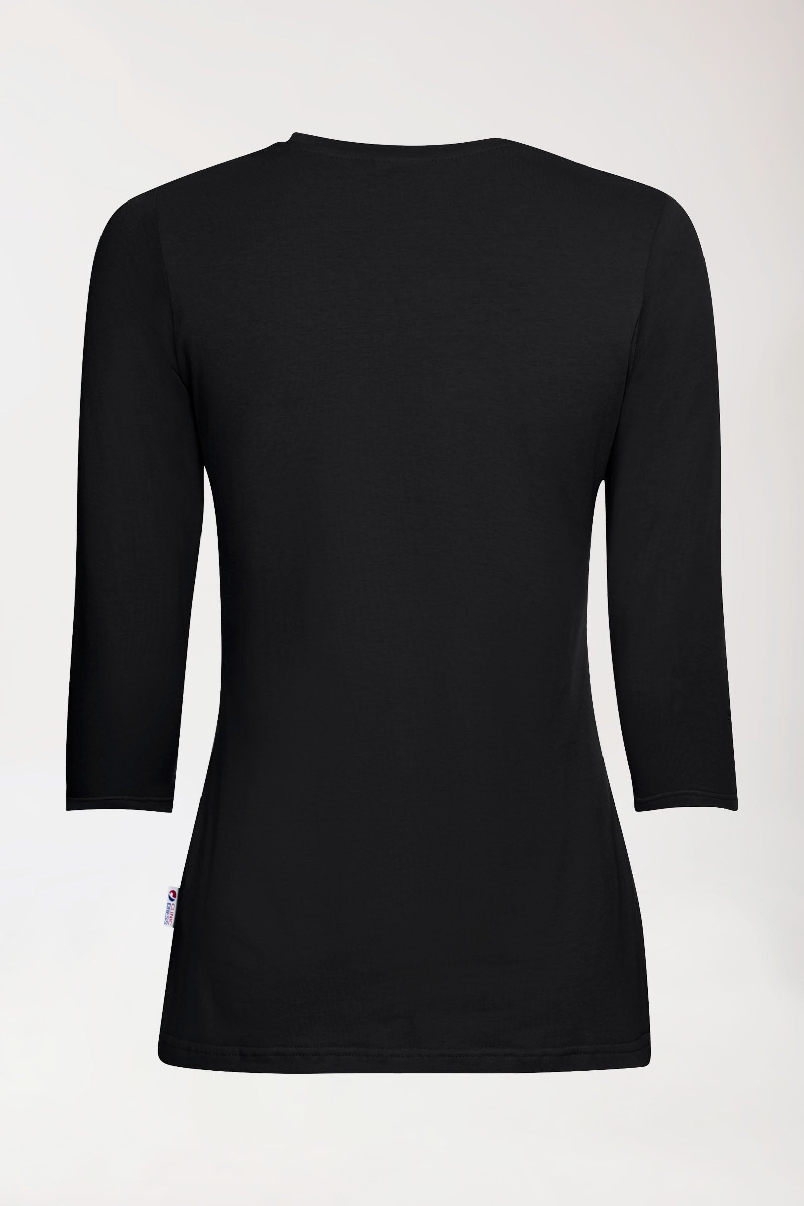 CORE Shirt Damen - 3/4 Arm schwarz