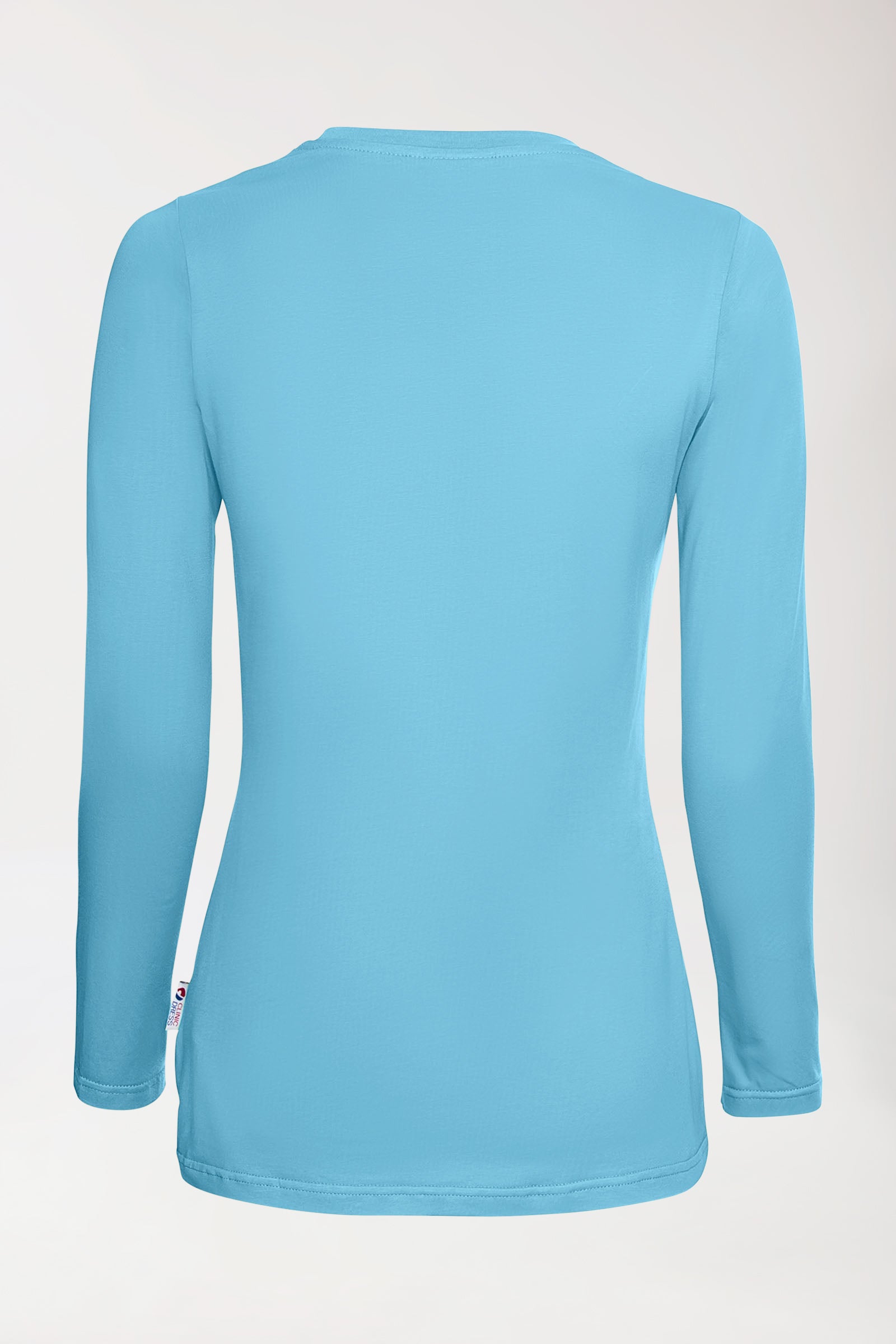 CORE Shirt Damen - 1/1 Arm türkis, Vue de dos