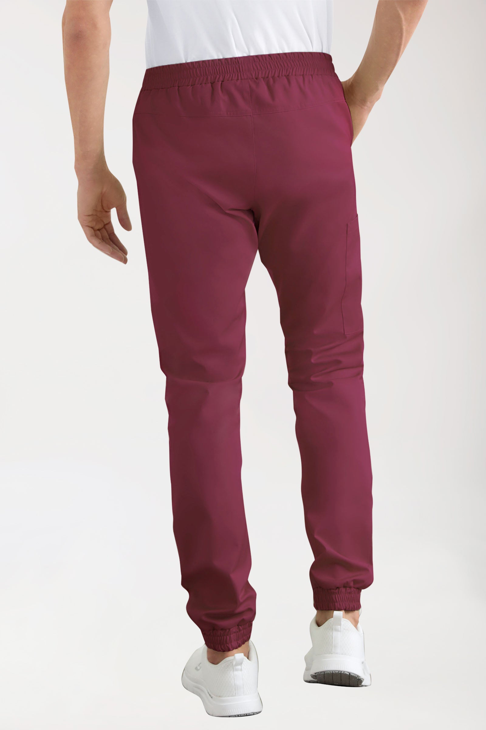 CORE Cargohose Herren - Jogpants Style bordeaux