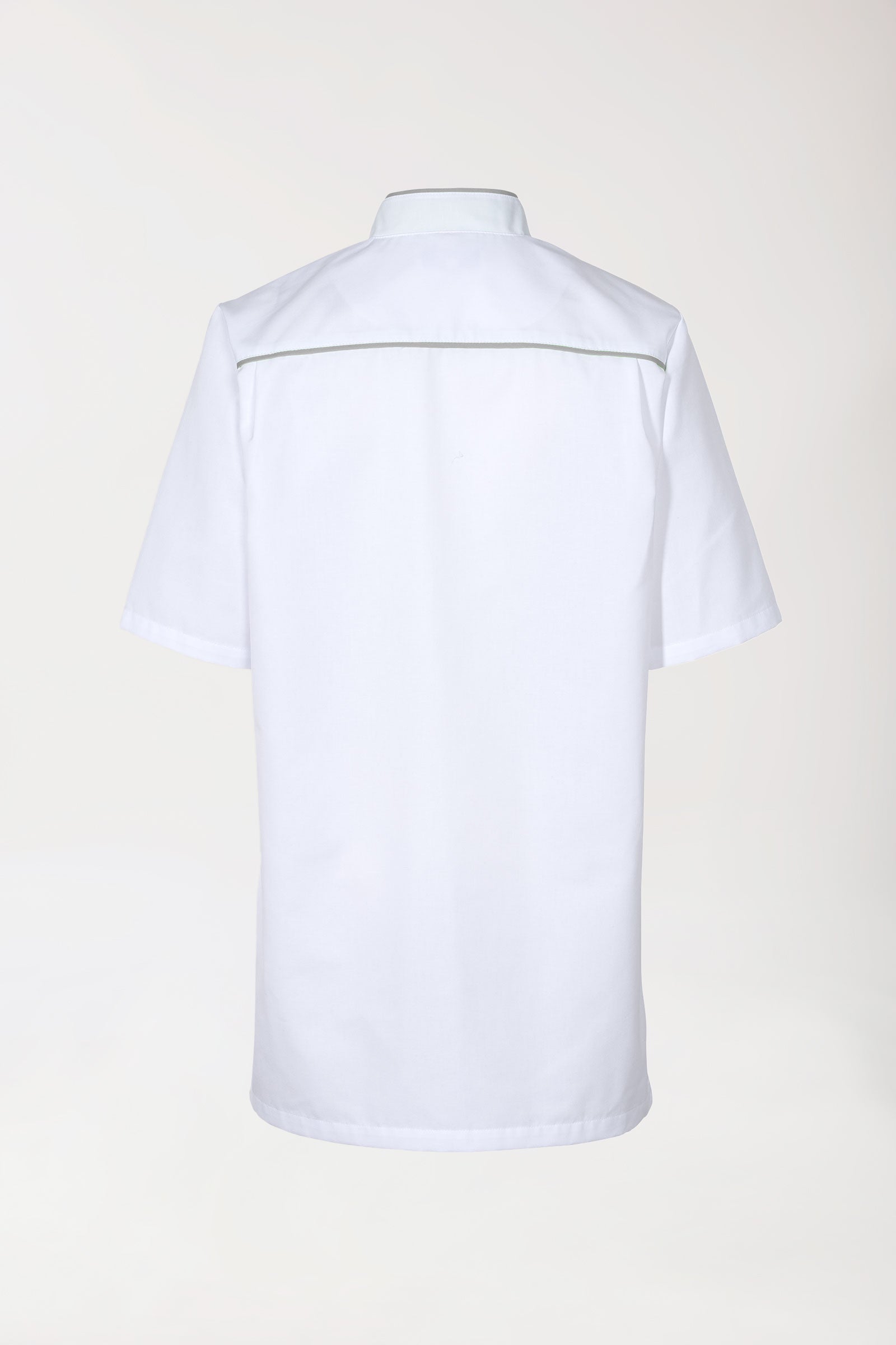 Longkasack Weiss Grau Herren