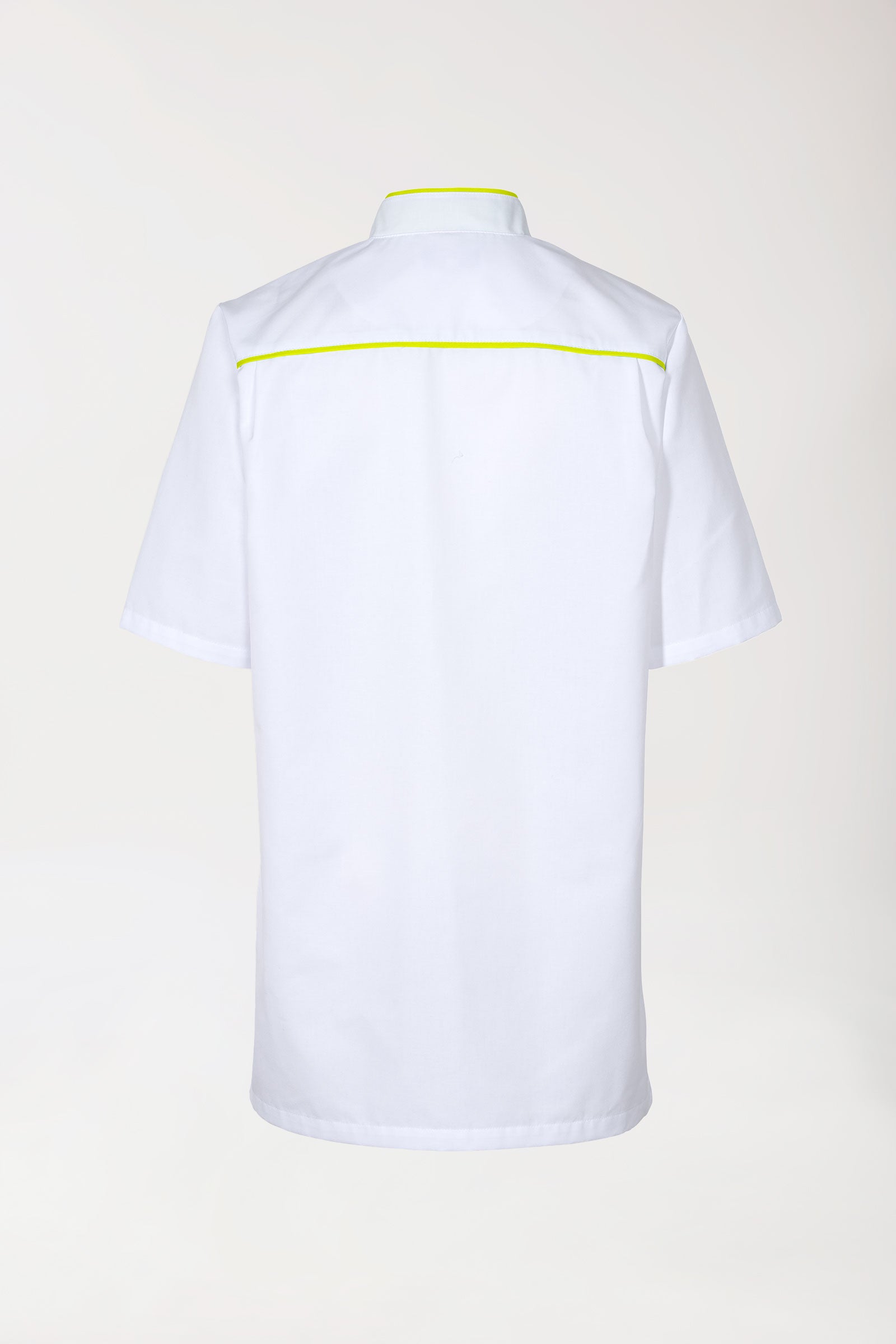 Longkasack Weiss Limette Herren