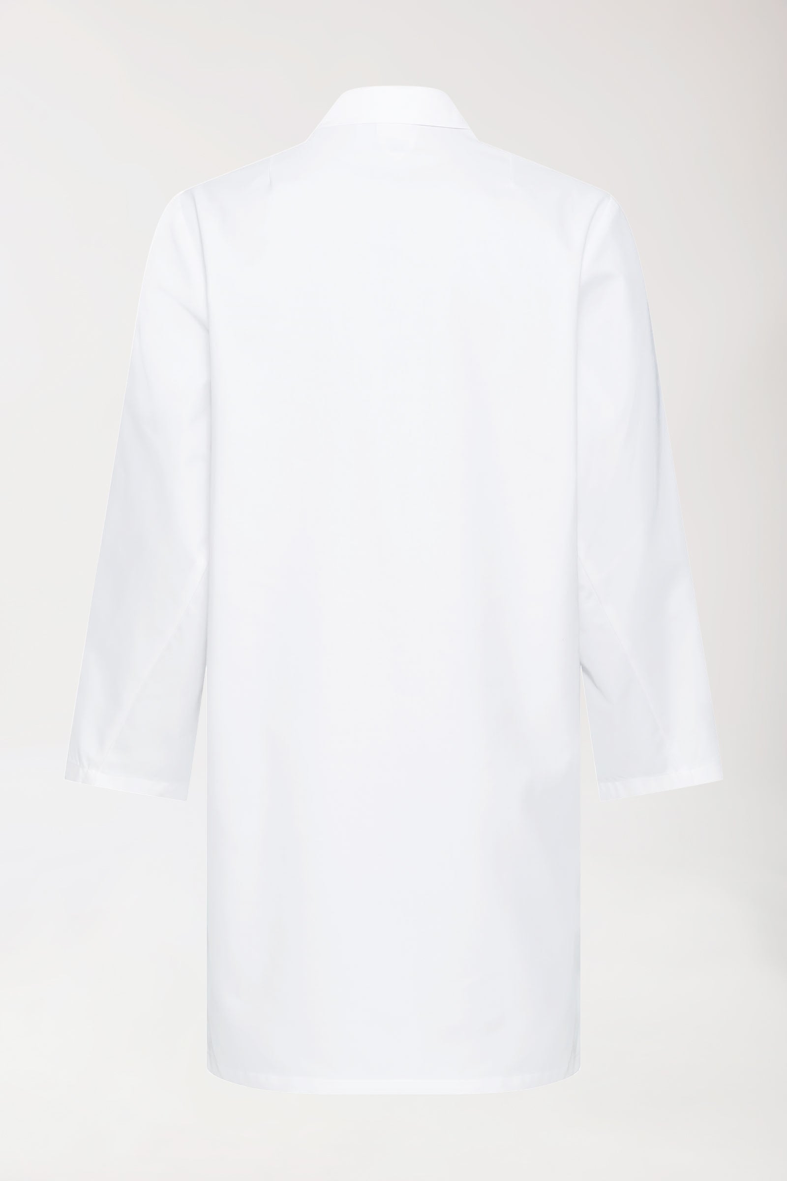 Mantel Herren - Reverskragen weiss, Vue de dos