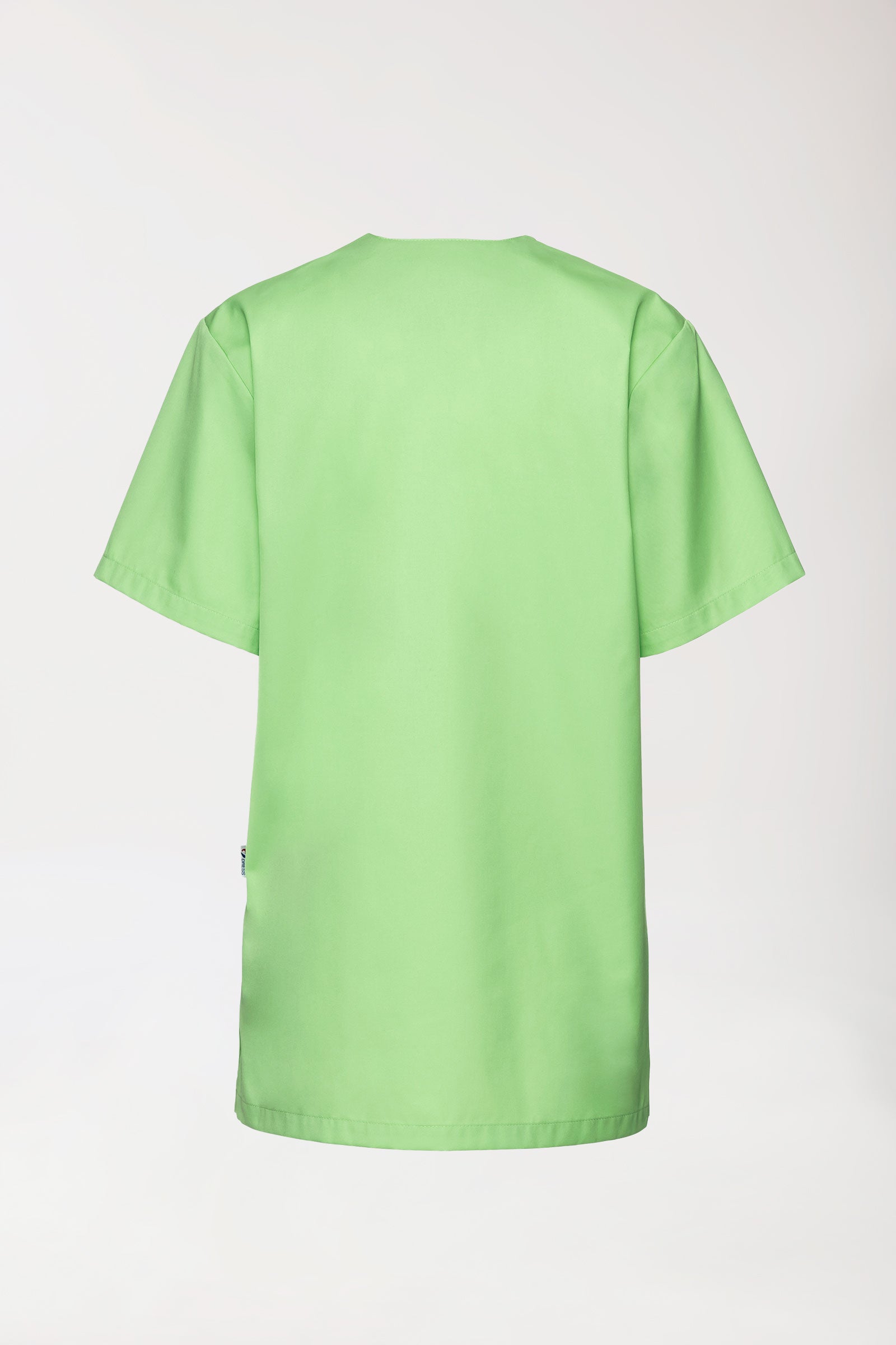 GREEN Schlupfkasack Herren - V-Ausschnitt apfelgrün