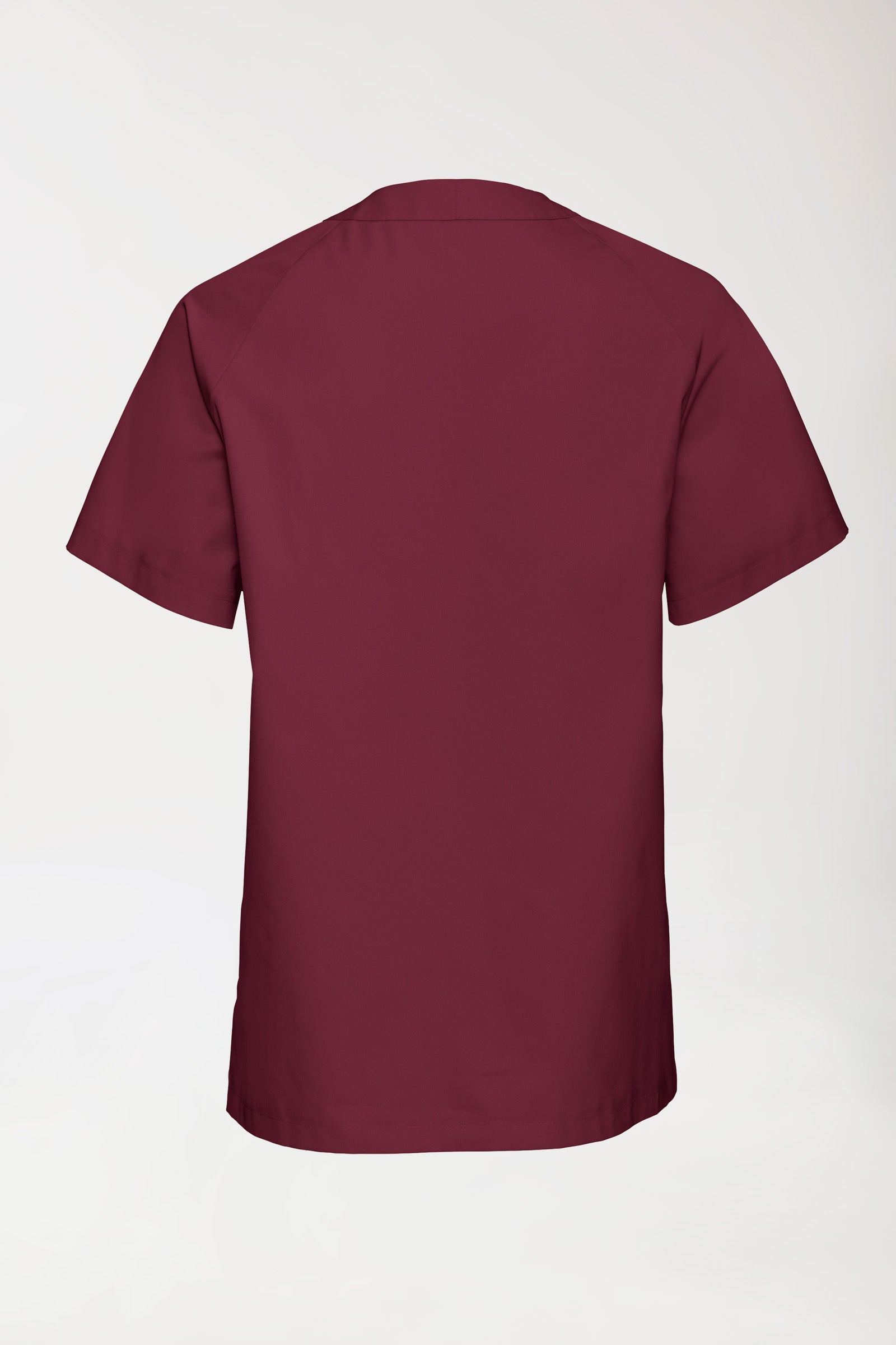 DER Kasack-Kasack Herren - V-Ausschnitt bordeaux, Rückansicht