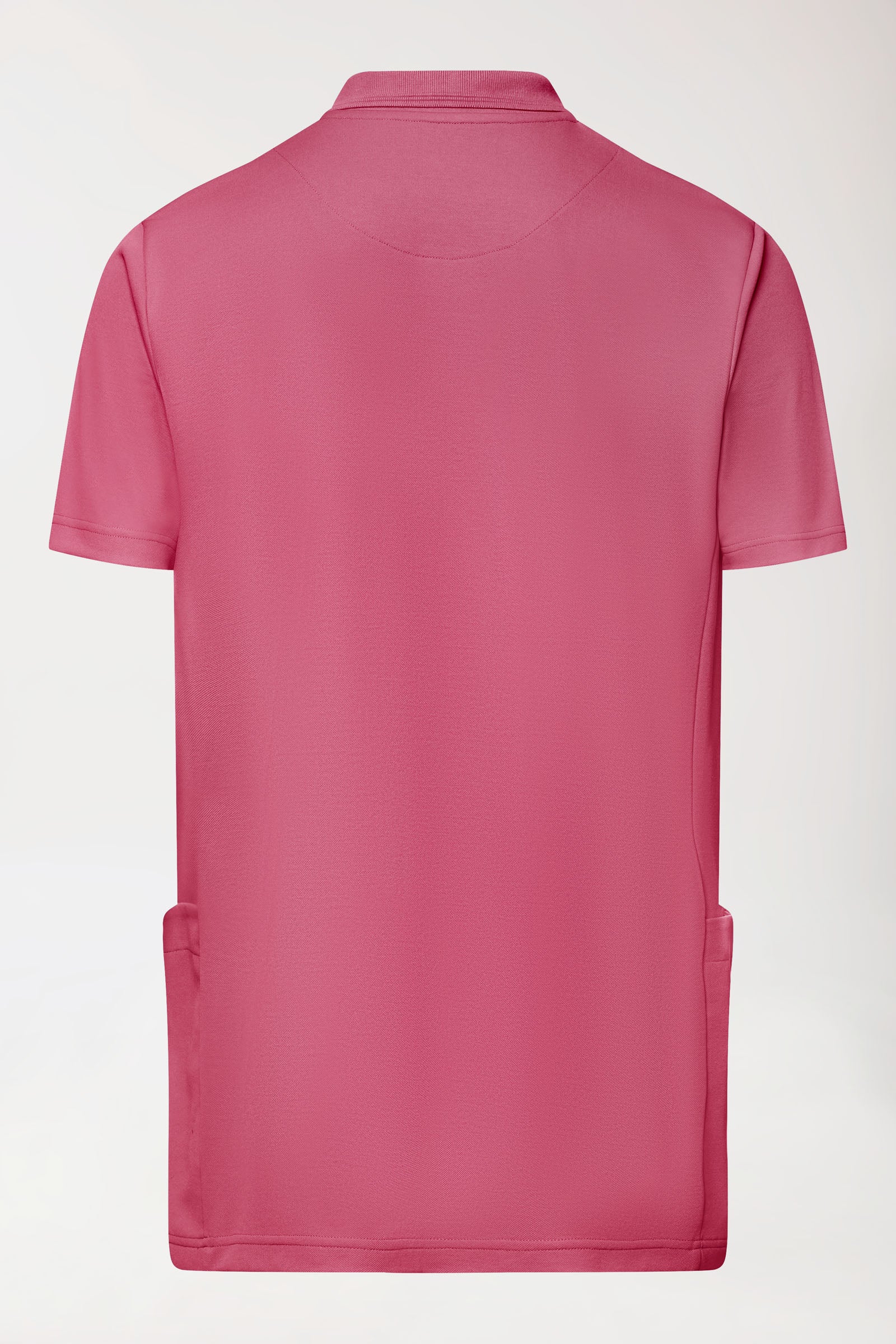 COMFY FLEX Stretch Schlupfkasack Herren - Polokragen rosenholz, Vue de dos