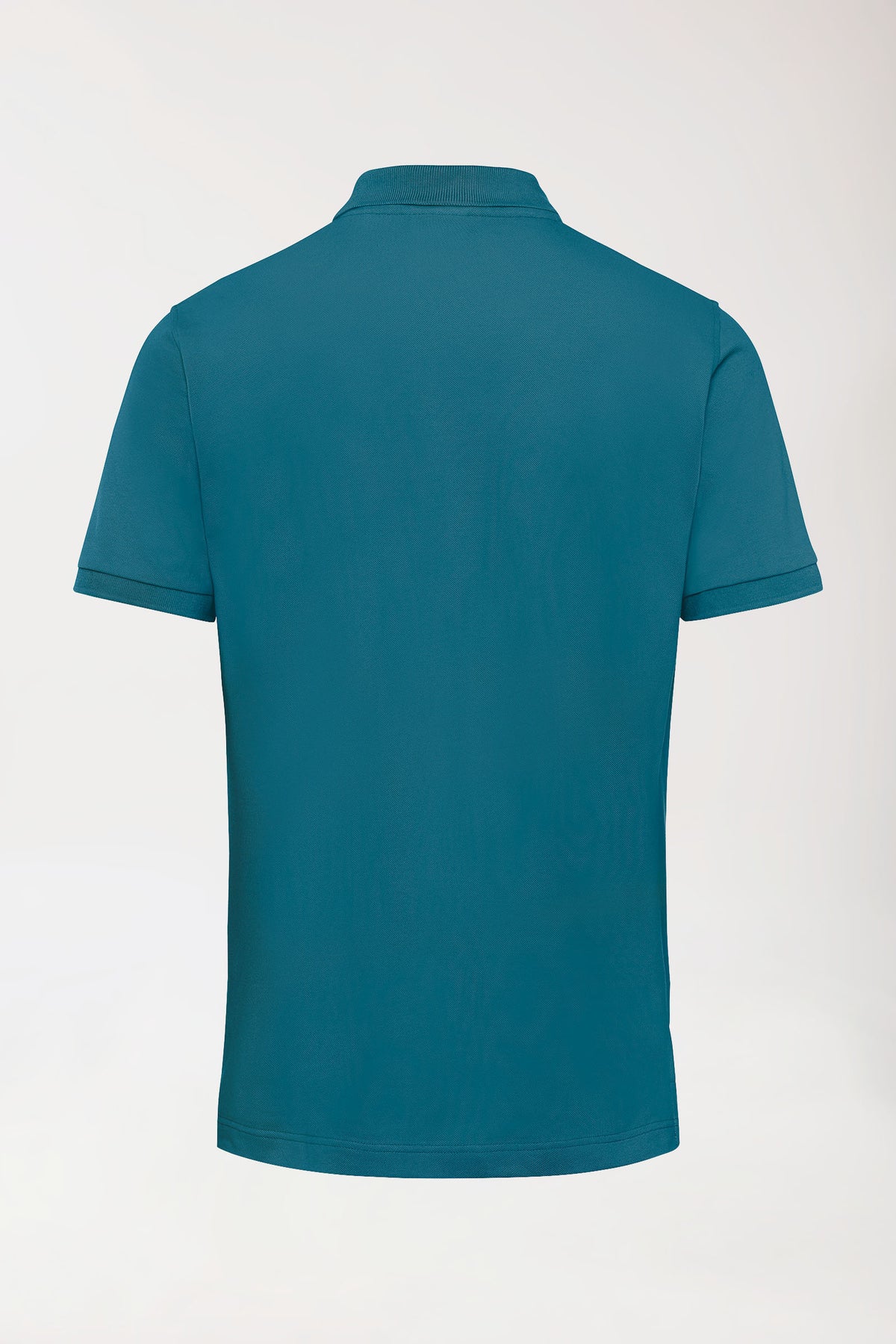 Stretch Shirt Herren - Polokragen petrol