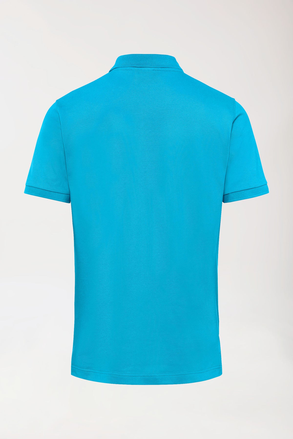 Stretch Shirt Herren - Polokragen türkis