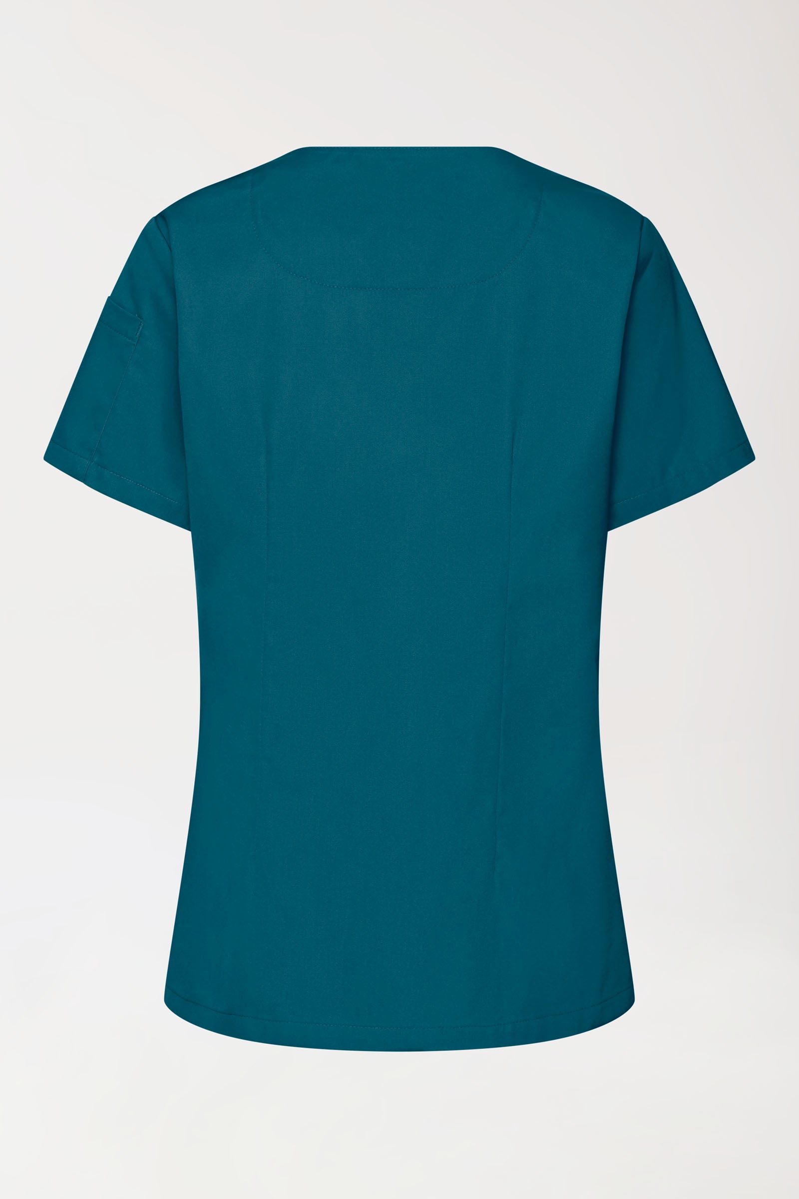 GREEN Stretch Schlupfkasack Damen - V-Ausschnitt petrol, Vue de dos