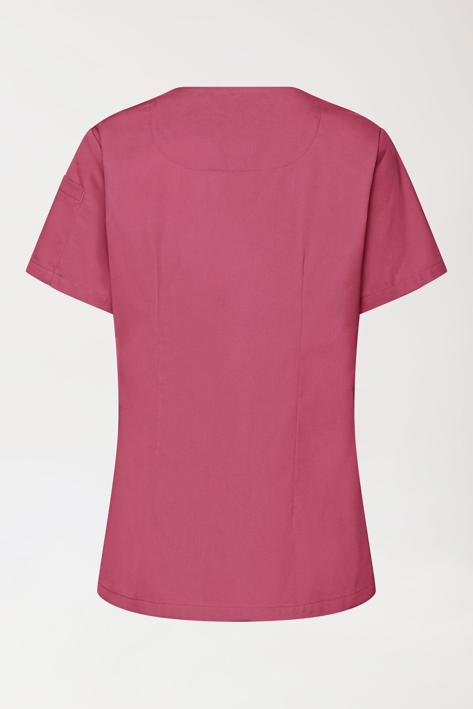 GREEN Stretch Schlupfkasack Damen - V-Ausschnitt rosenholz, Vue de dos