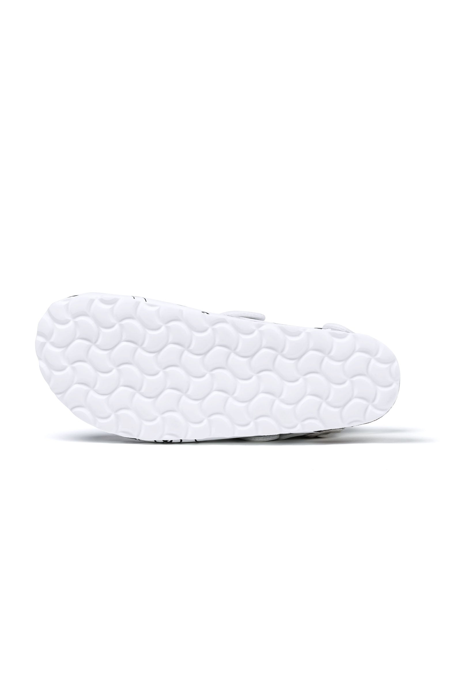 Damen Clog - Fersenriemen - weiss/schwarz, Vue de dos