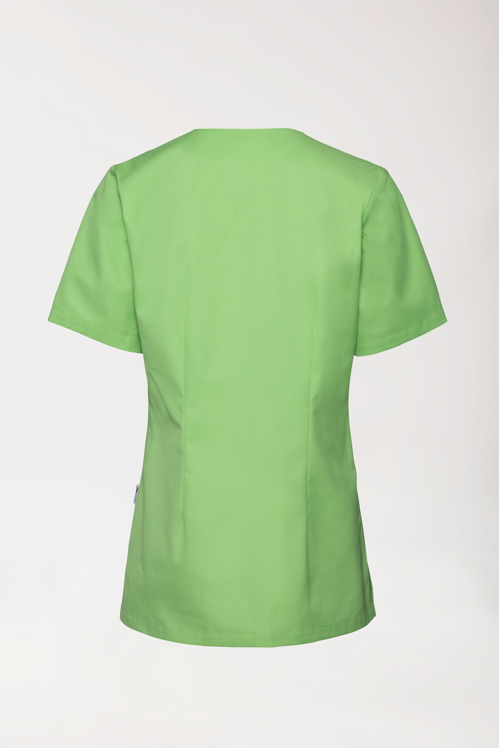 JUST STRONG Schlupfkasack Damen - V-Ausschnitt apfelgrün, Vue de dos