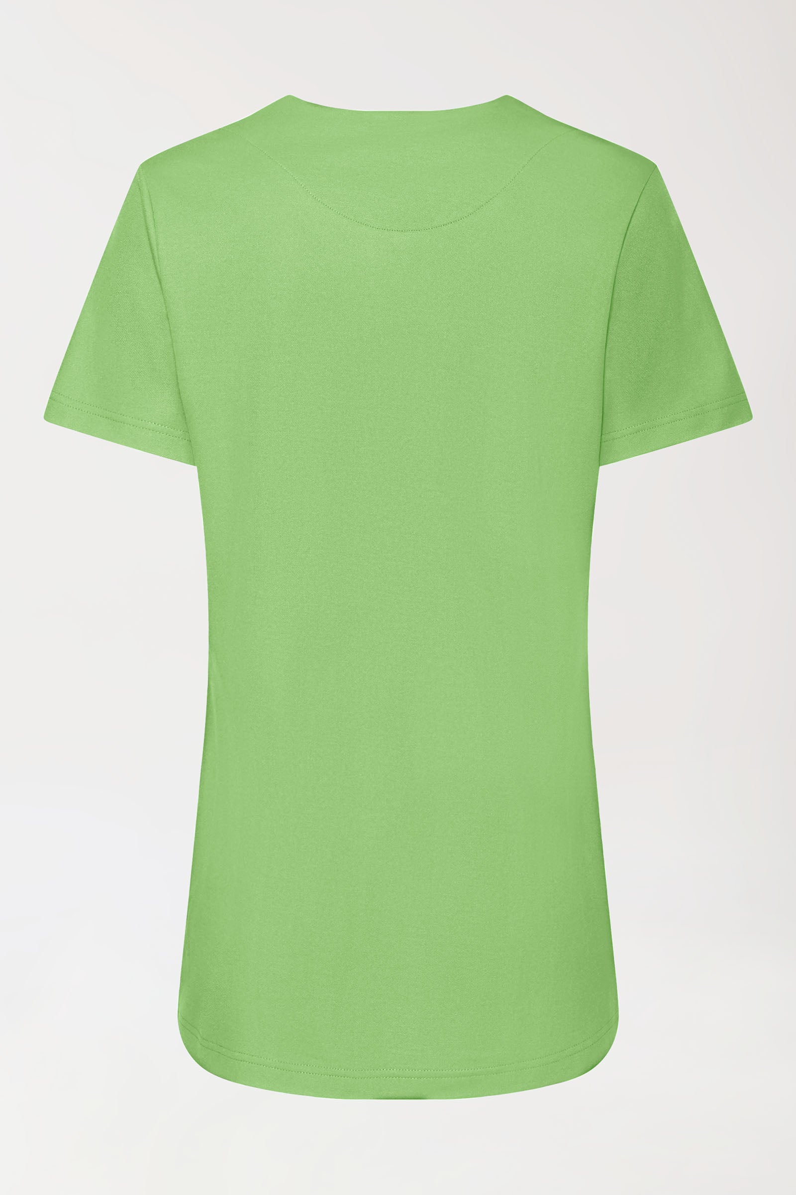 COMFY FLEX Stretch Schlupfkasack Damen - Herzausschnitt apfelgrün, Vue de dos