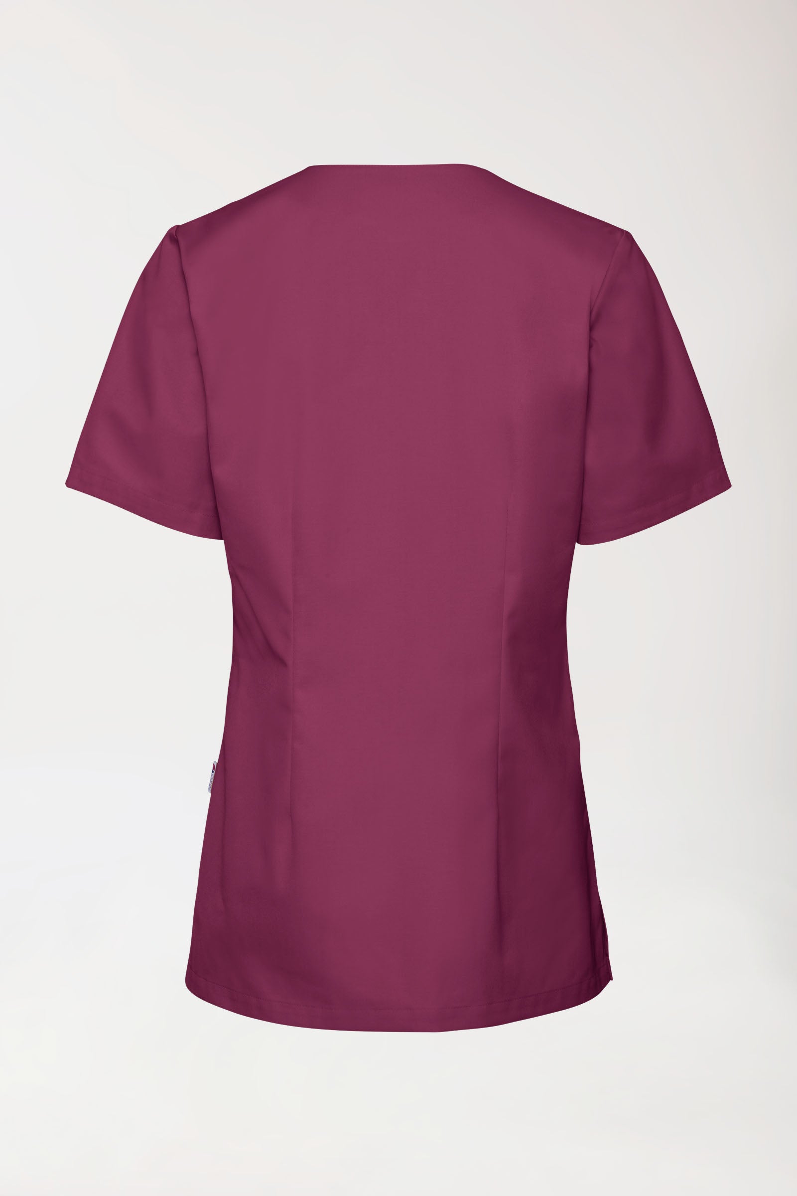 JUST STRONG Schlupfkasack Damen - V-Ausschnitt berry, Vue de dos