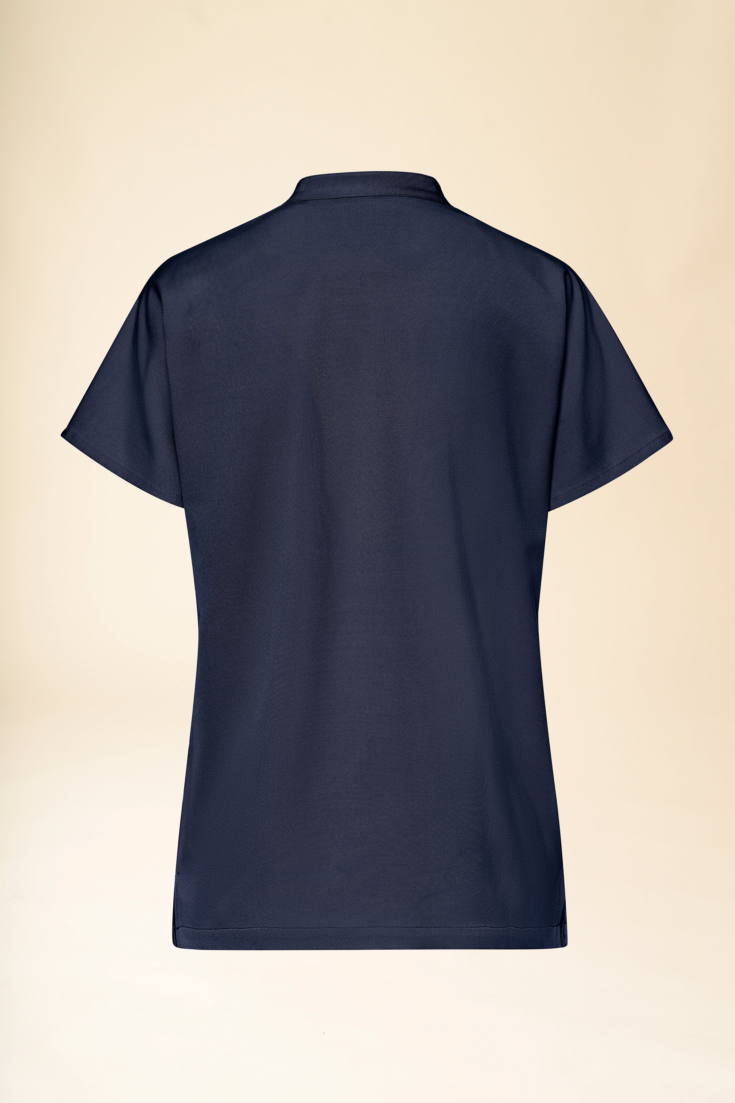 KAERE Schlupfkasack Damen - Stehkragen navy, Vue de dos