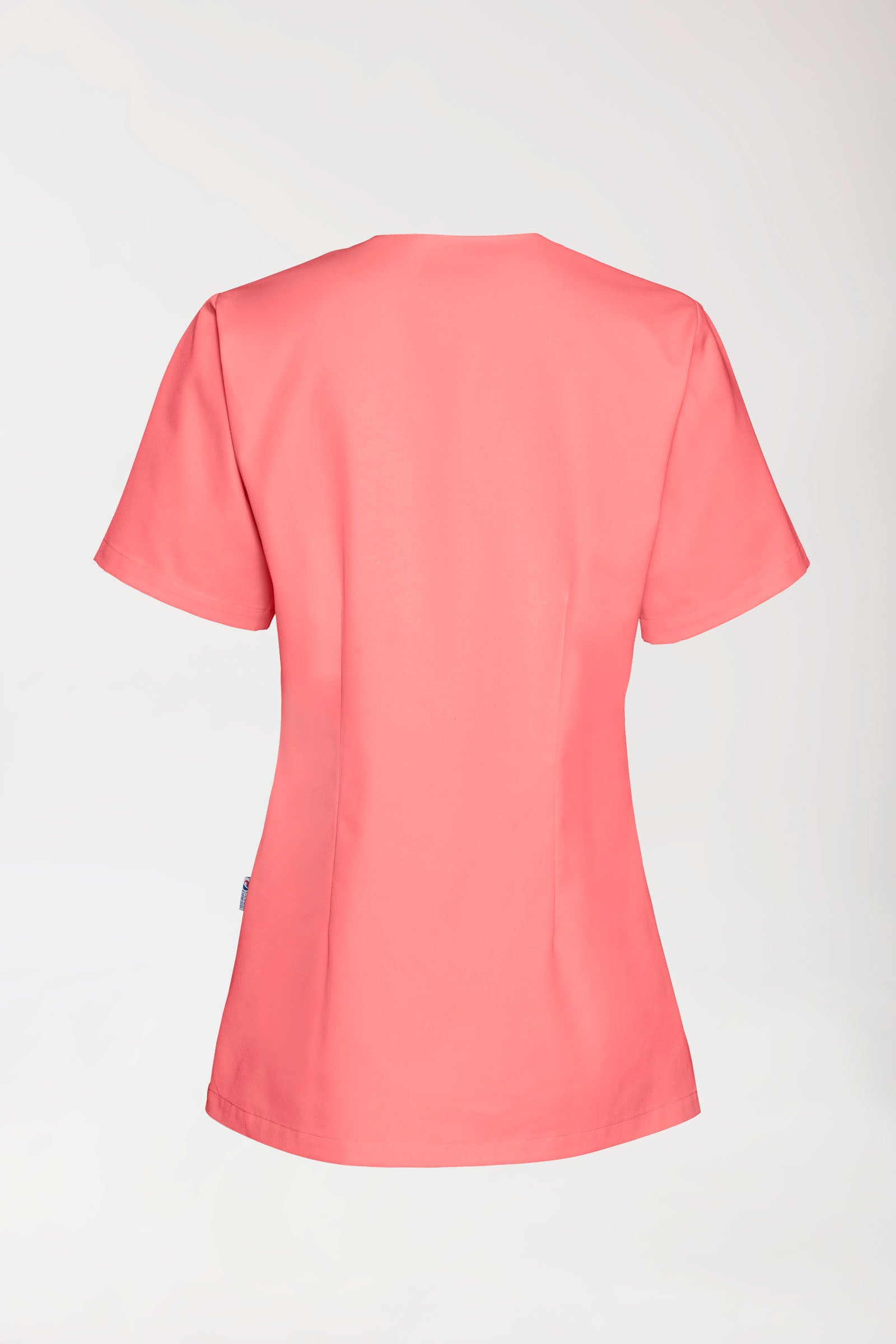 JUST STRONG Schlupfkasack Damen - V-Ausschnitt pfirsichrosa, Vue de dos